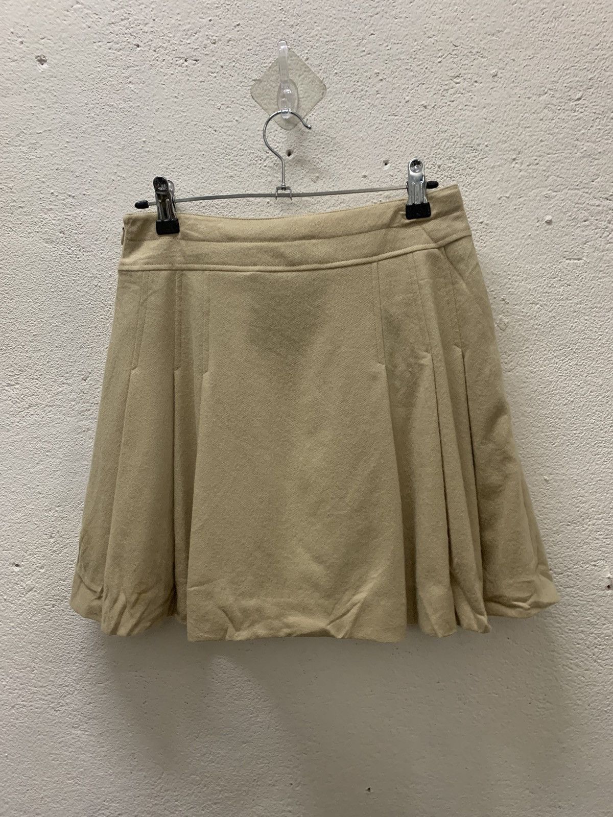 Burberry Vintage Burberry Pleated Mini Skirt Wool Size 26" / US 2 / IT 38 - 3 Thumbnail