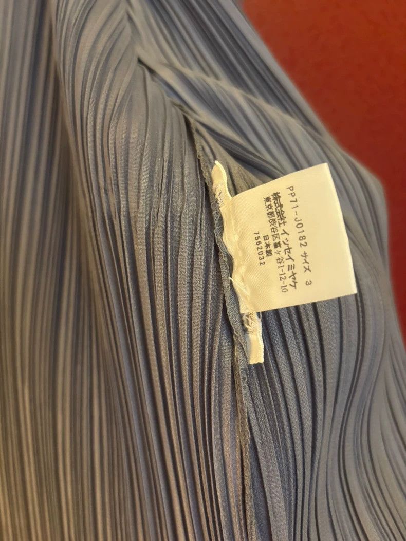 Issey Miyake Issey Miyake size:3 Latte grey ribbon cardigan Size XS / US 0-2 / IT 36-38 - 5 Thumbnail