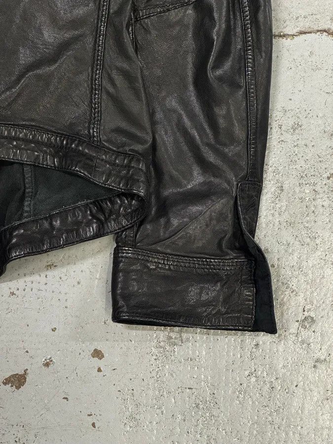 Marithe + Francois Girbaud Marithé + François Girbaud Black Avant-Garde Patches Leather Jacket Size M / US 6-8 / IT 42-44 - 11 Thumbnail