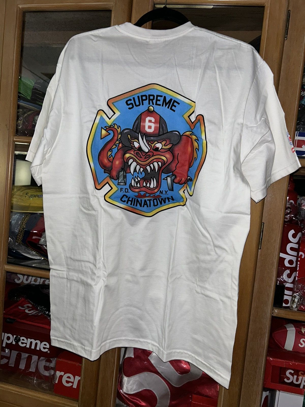Supreme Supreme FDNY Engine 9 Tee FW22 size Large NEW WITH TAGS Size US L / EU 52-54 / 3 - 1 Thumbnail