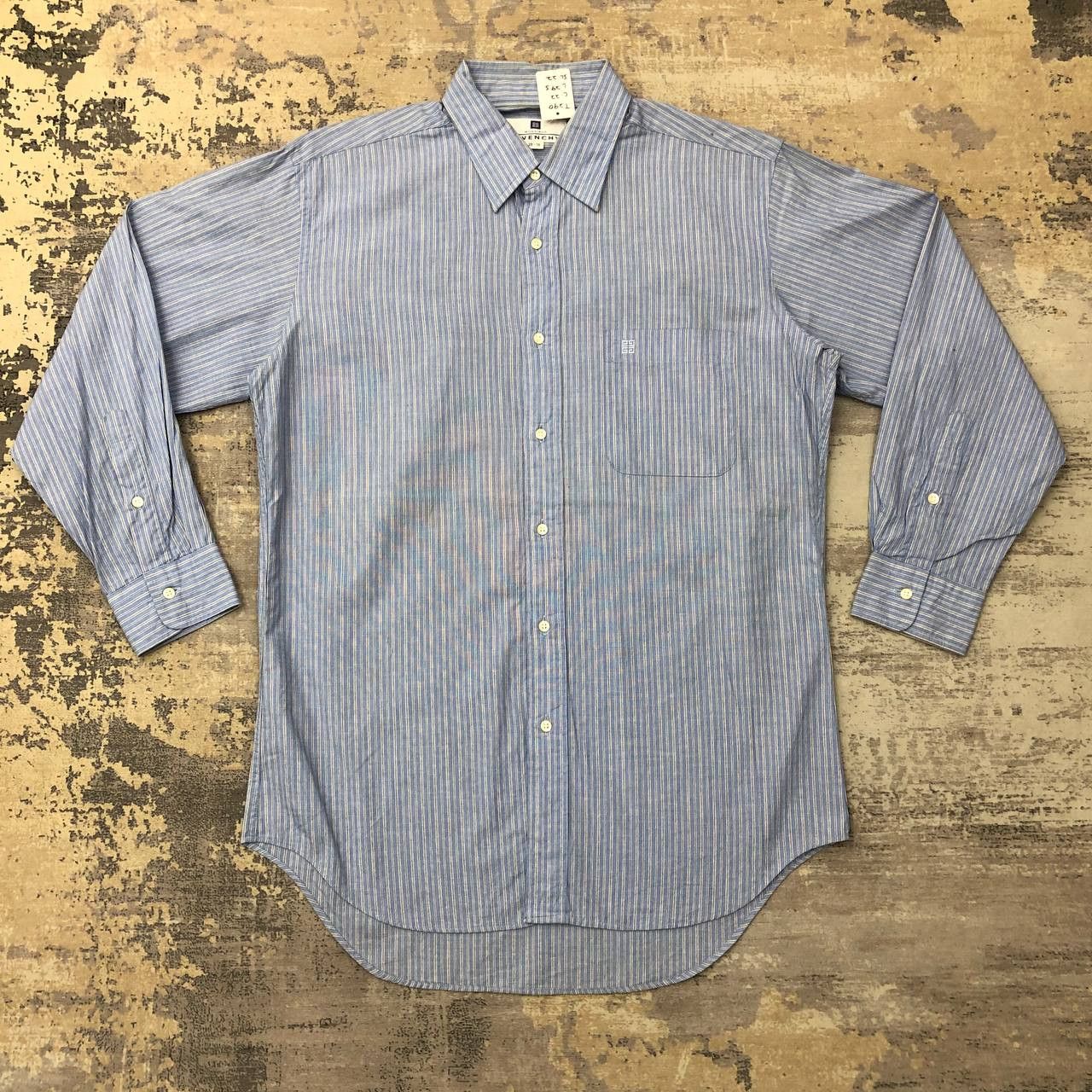 Givenchy T290 GIVENCHY MONSIEUR STRIPED SHIRTS Size US L / EU 52-54 / 3 - 1 Thumbnail