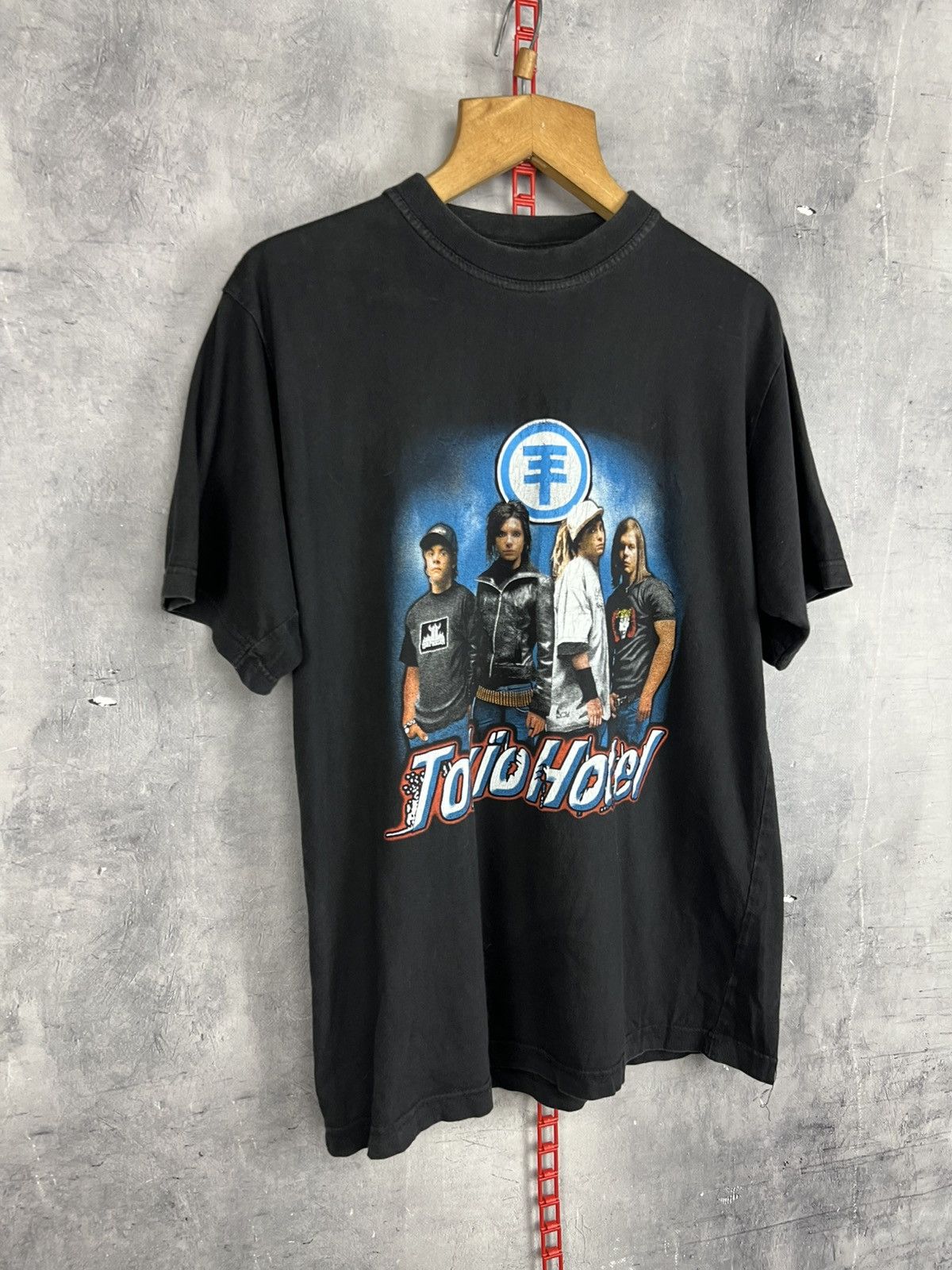 Vintage Tokio Hotel 00s Y2K Tour Band Tee Rare Pop Rock Emo Size M Size US M / EU 48-50 / 2 - 3 Thumbnail