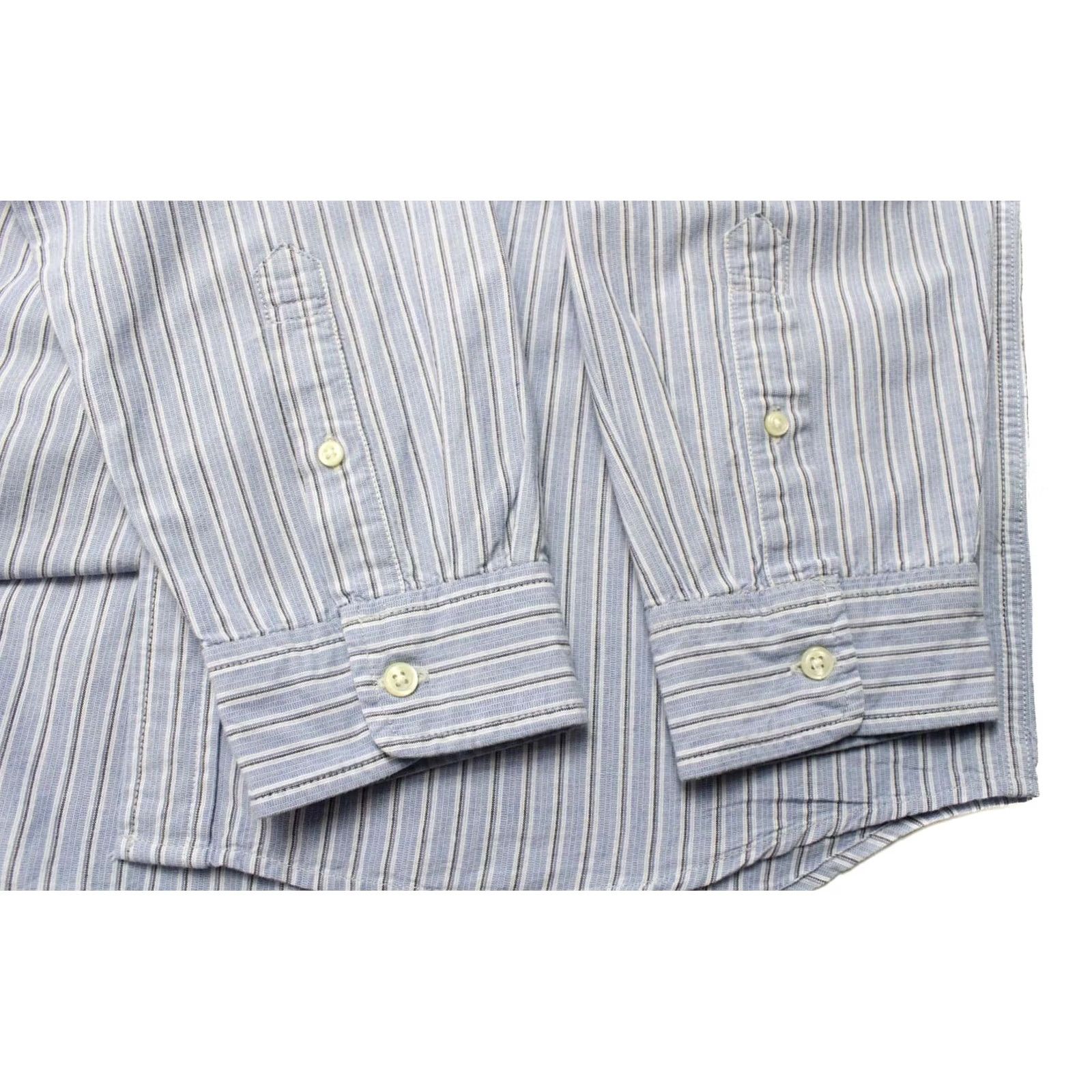 Ralph Lauren Ralph Lauren Denim & Supply Shirt Men's XL Button-Down Pinstriped Pocket Size US XL / EU 56 / 4 - 5 Thumbnail
