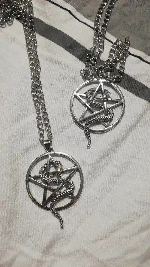 Jewelry Snake Carve Pendant Chain Necklace Size ONE SIZE - 4 Thumbnail