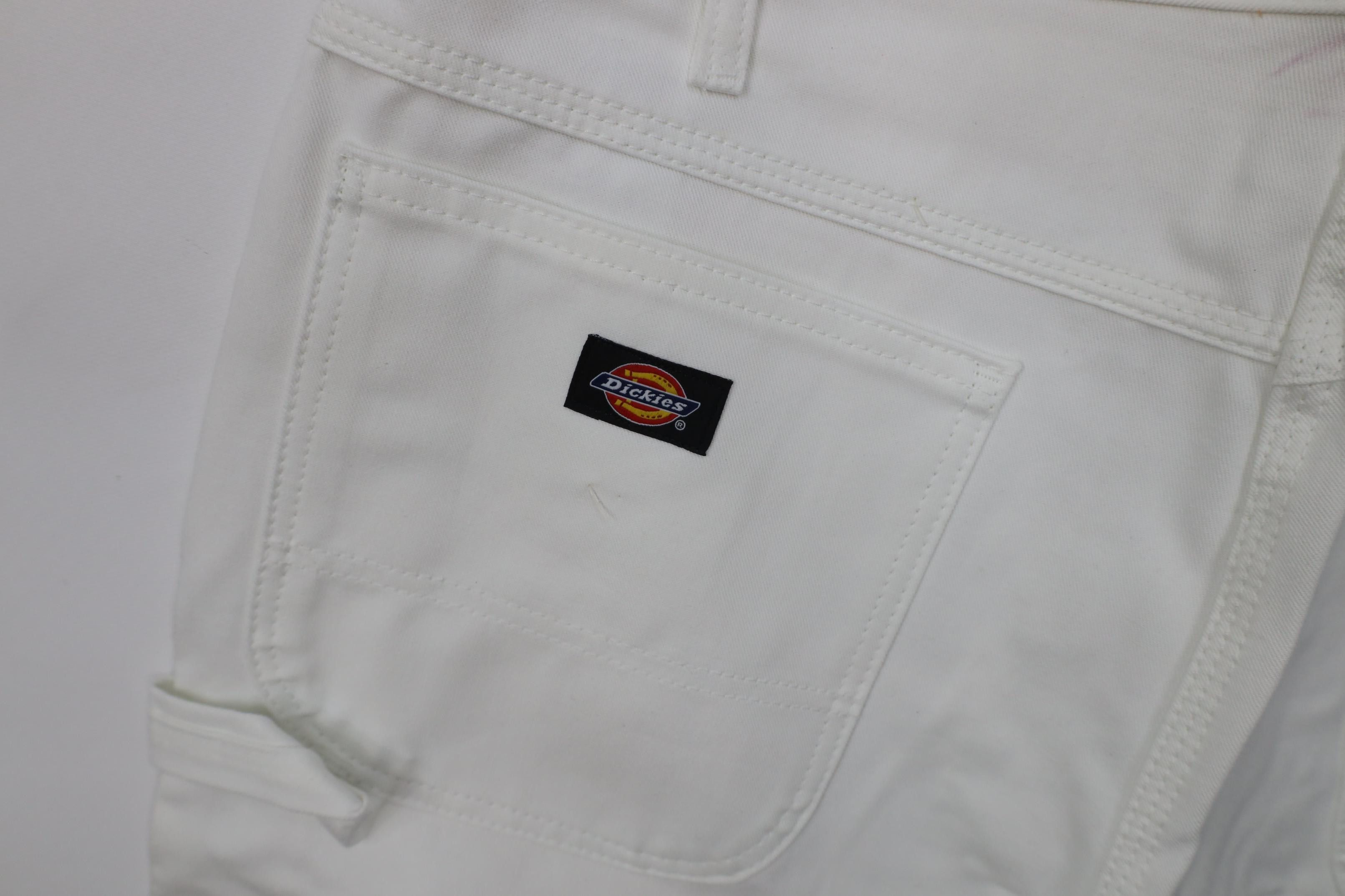 Dickies Deadstock Vintage Y2K Dickies Wide Leg Painters Pants White Size US 36 / EU 52 - 15 Thumbnail