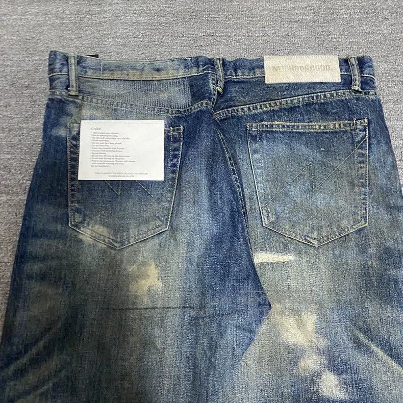 Neighborhood Neighborhood size XL Spring/Summer 24 Washed Destroyed Kin Size US 27 - 4 Thumbnail