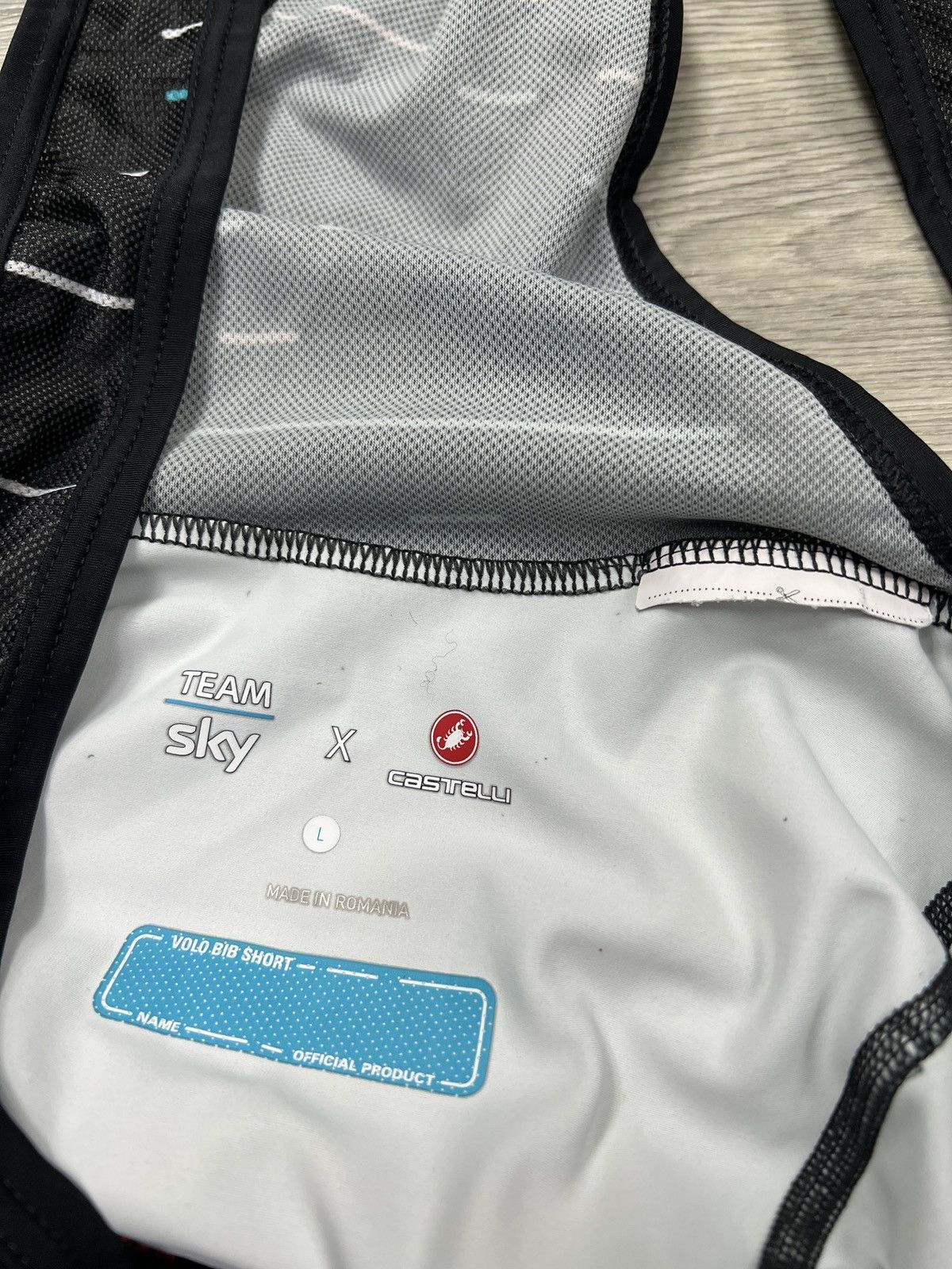 Other Castelli Volo Team Sky Cycling Bib Shorts Black Men’s Size L Size US 34 / EU 50 - 6 Thumbnail