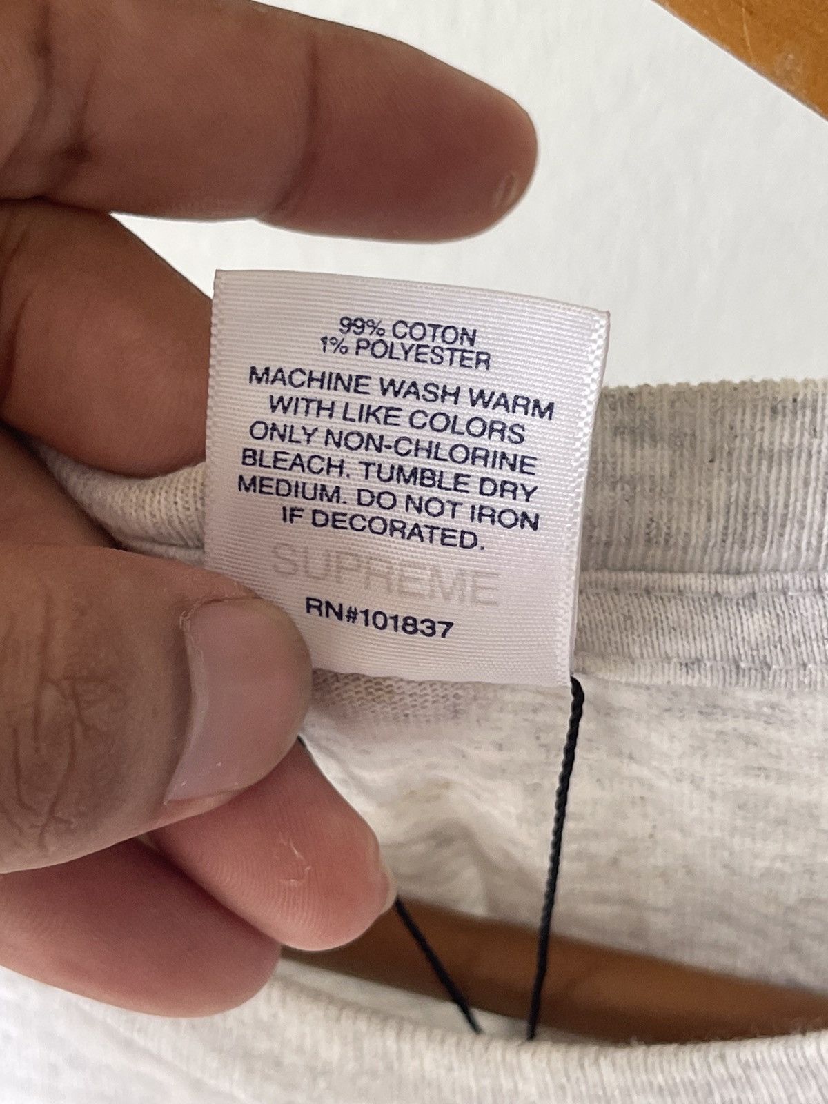 Supreme S/S2019 Supreme Fine Art Tee A1 Size US L / EU 52-54 / 3 - 11 Thumbnail