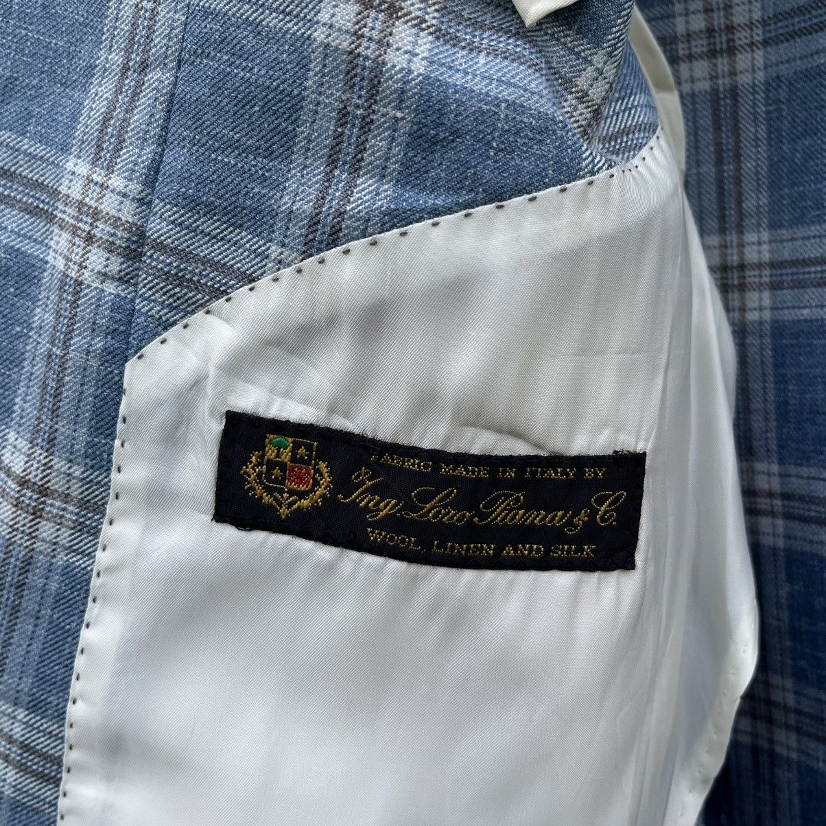 Loro Piana Ing. Loro Piana Blazer Galaxy Suggelo Size 38R - 6 Thumbnail