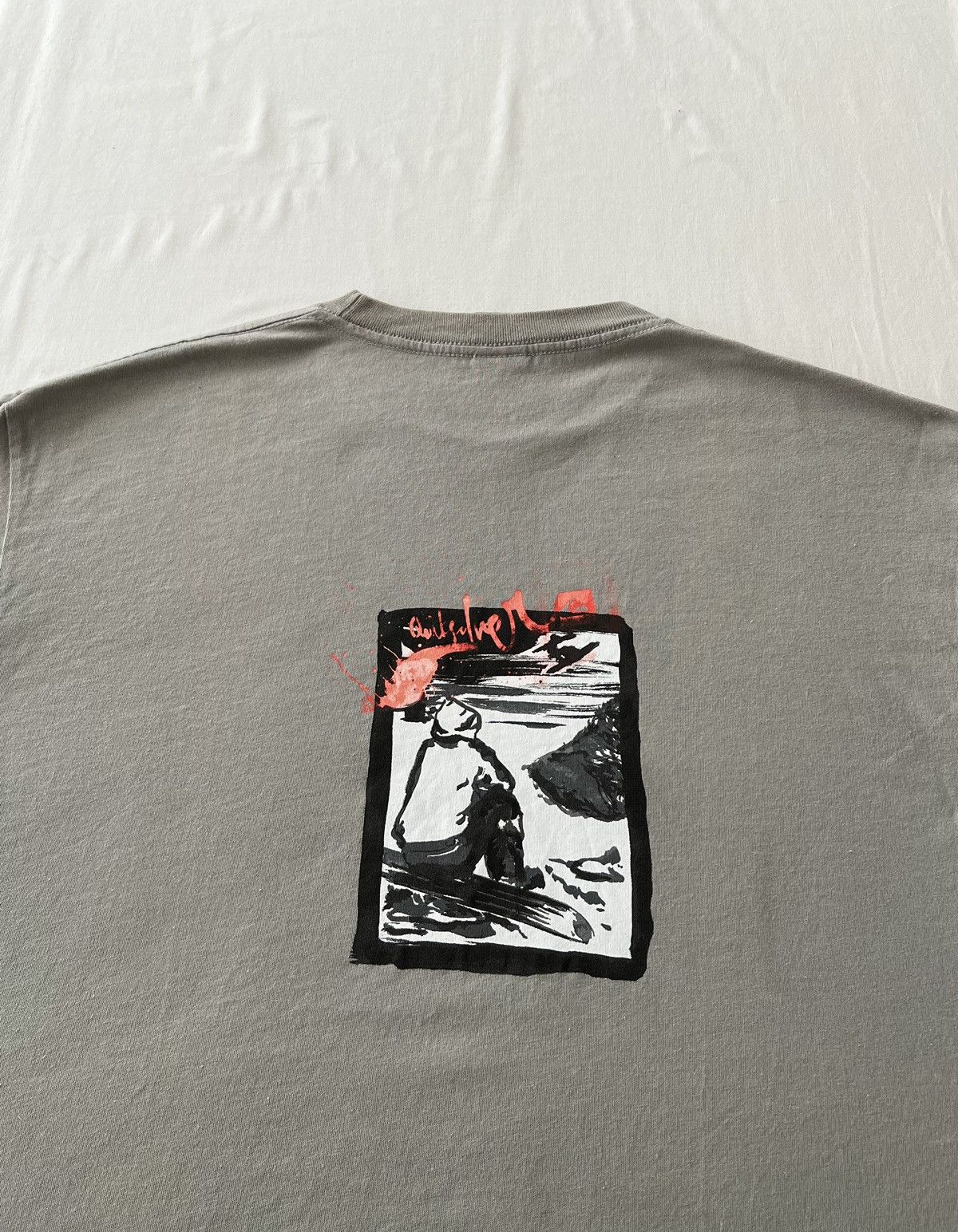 Quiksilver Vintage 90s Quiksilver Surfing Surf Style T-shirt Size US XL / EU 56 / 4 - 8 Thumbnail