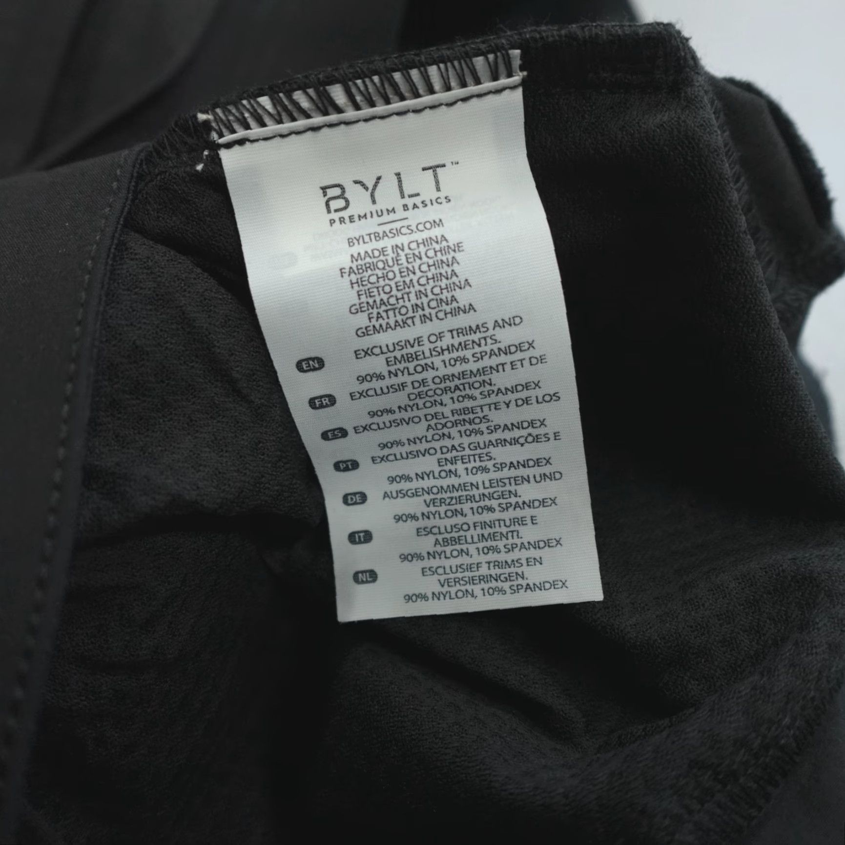 Vintage BYLT Premium Ace Pants Tapered Leg Classic Fit Men's 32x30 Black Size US 32 / EU 48 - 3 Thumbnail
