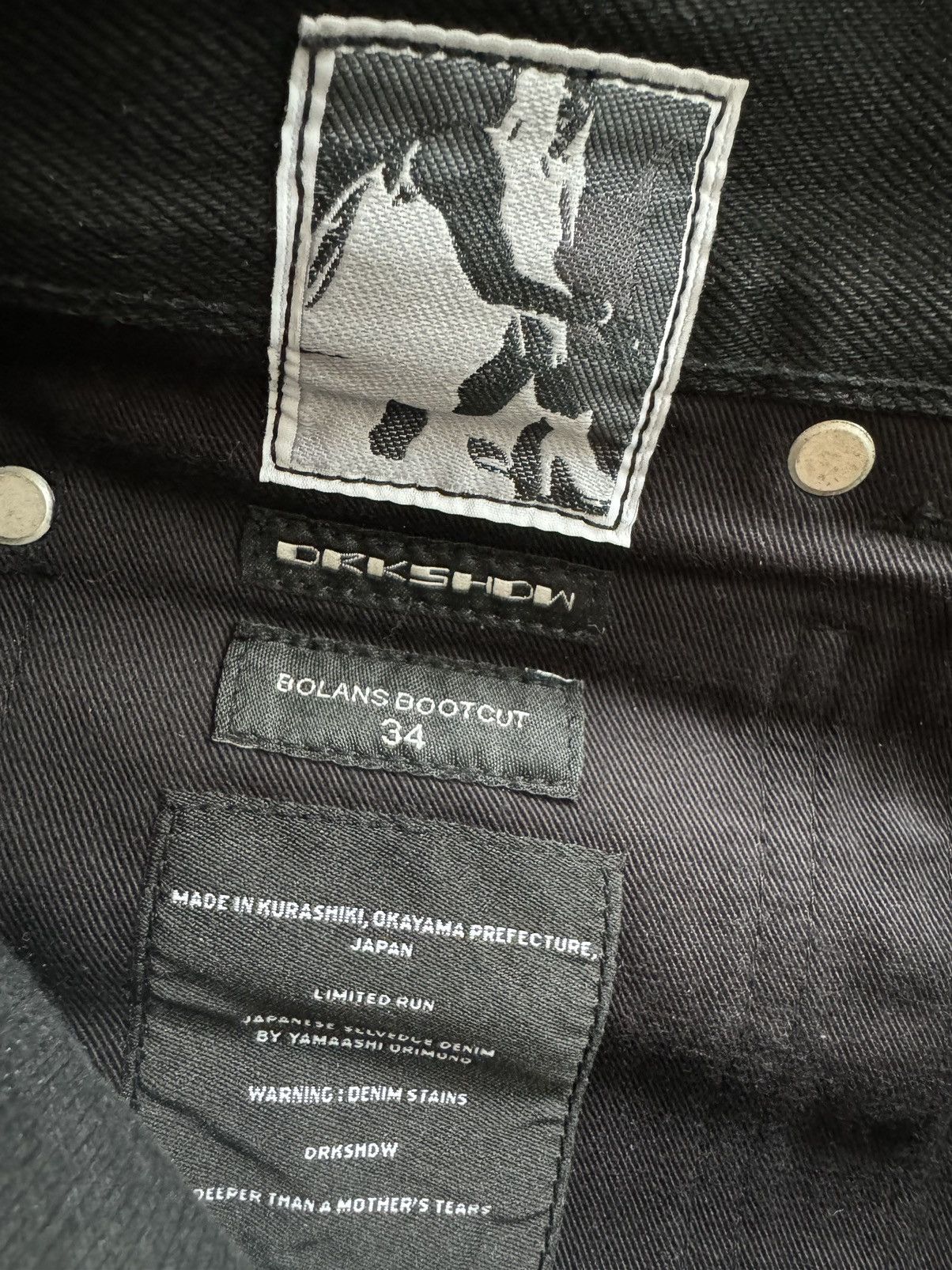 Rick Owens RICK OWENS BOLANS BOOTCUT JAPAN LIMITED FLARED JEANS PANTS Size US 34 / EU 50 - 3 Thumbnail