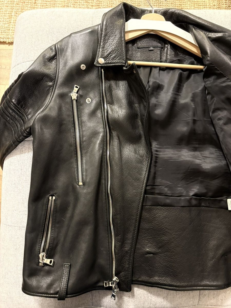 Beautiful Ful Leather double rider motorcycle jacket Size US XL / EU 56 / 4 - 3 Thumbnail