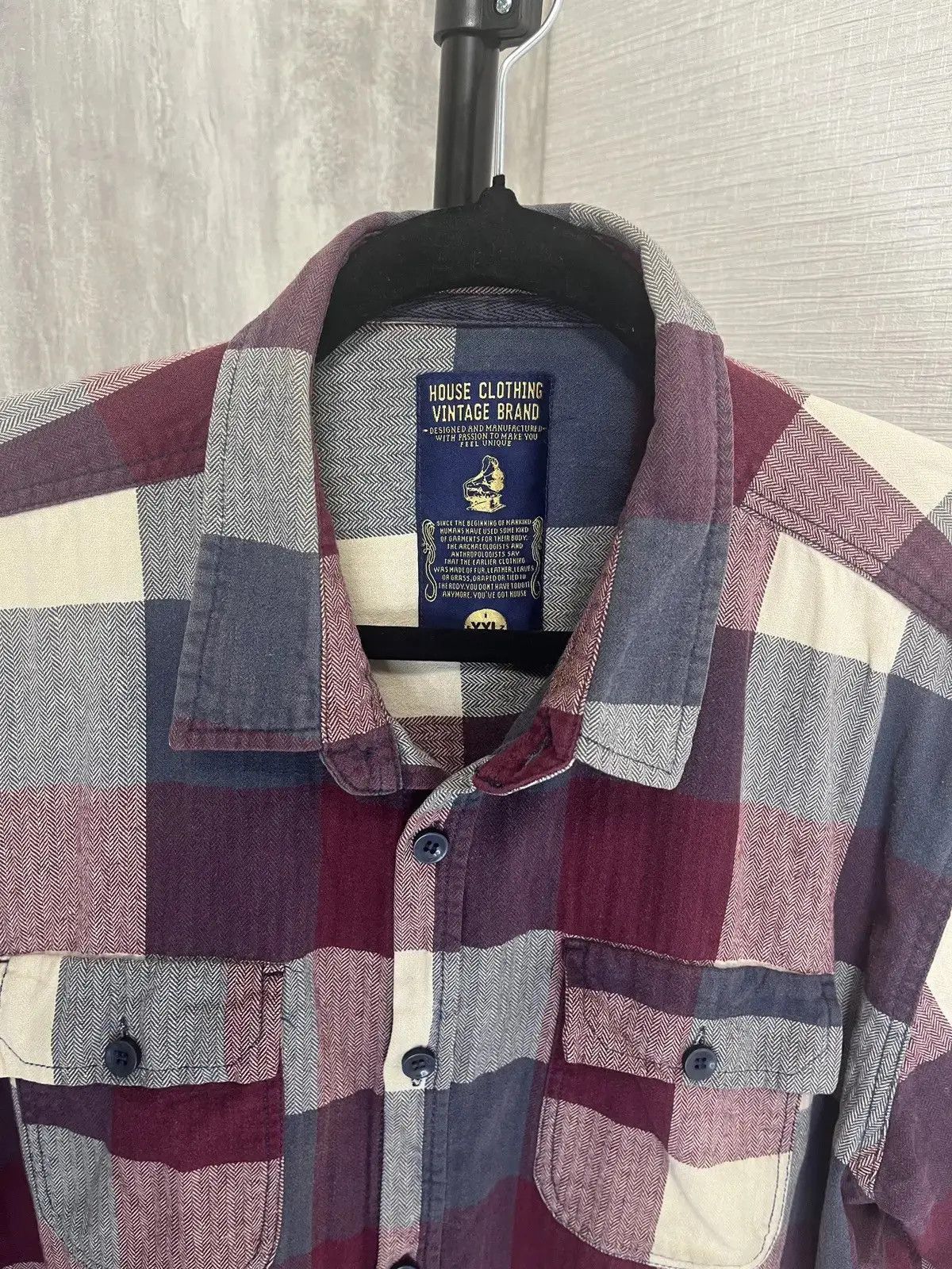 Flannel Vintage Flannel Shirt XXL Size US XXL / EU 58 / 5 - 3 Thumbnail