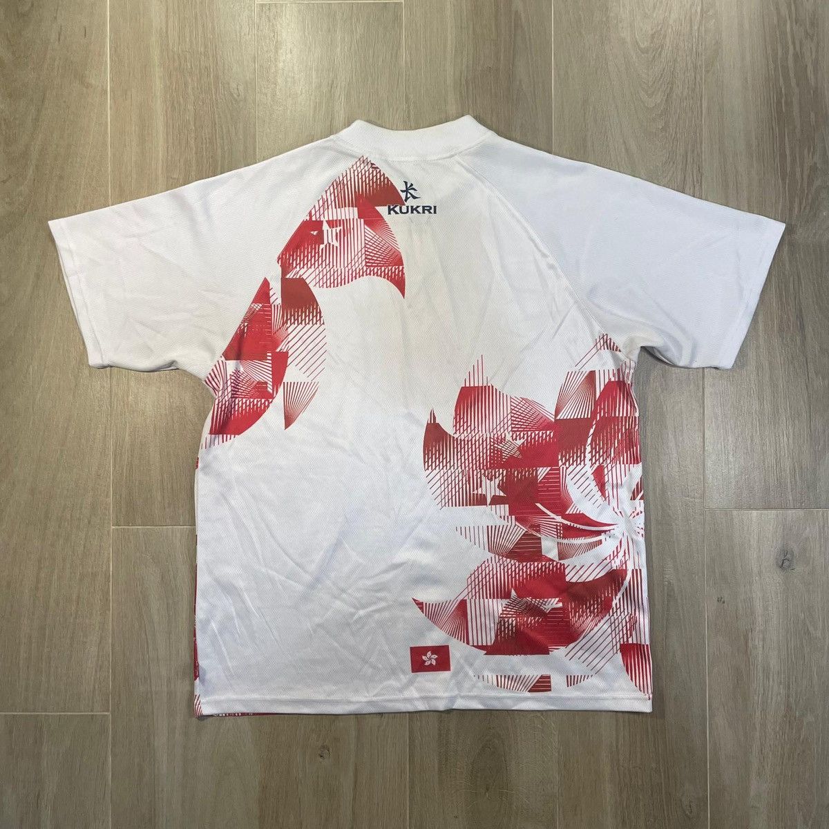 Other Hong Kong Rugby Kukri white red shirt jersey tee t-shirt Size US L / EU 52-54 / 3 - 2 Thumbnail