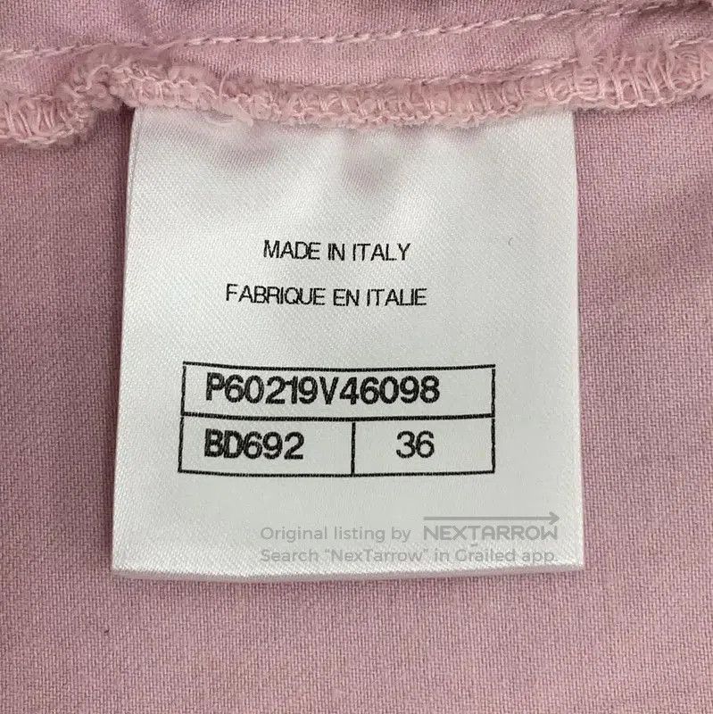 Chanel Chanel Pink Cotton Women's Denim Pants . Size 23" - 7 Thumbnail