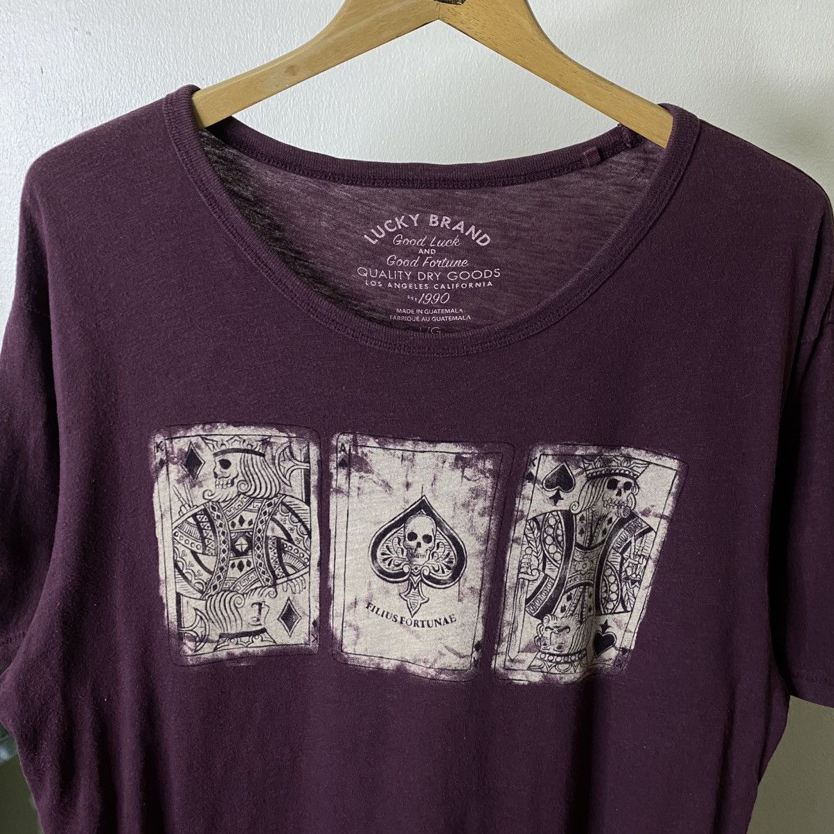 Lucky Brand Filius Fortunae Skulls Cyber Gothic Punk Ifsixwasnine Style Size US L / EU 52-54 / 3 - 2 Thumbnail