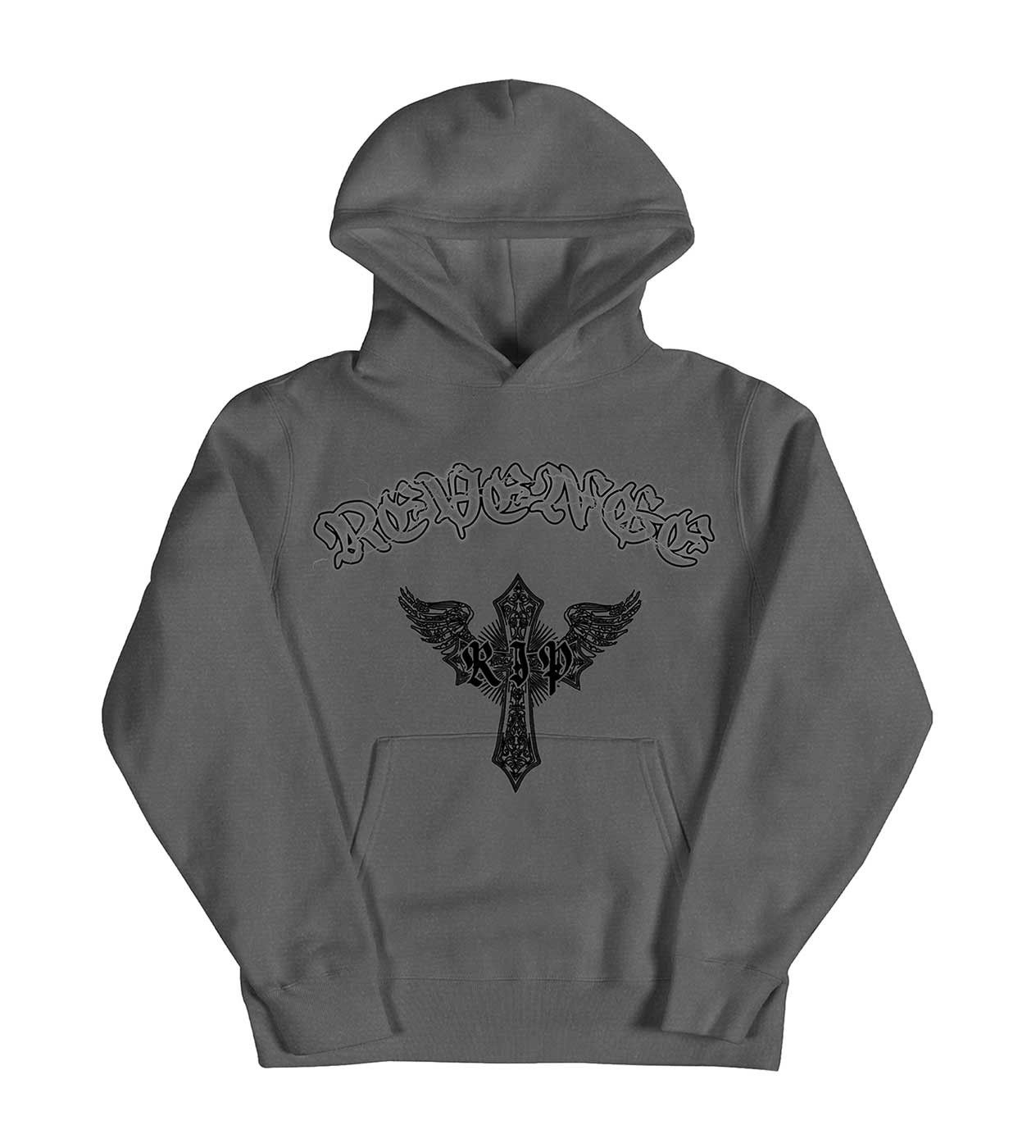 Revenge Skeleton Angel Hoodie Vintage Black Size US S / EU 44-46 / 1 - 1 Thumbnail