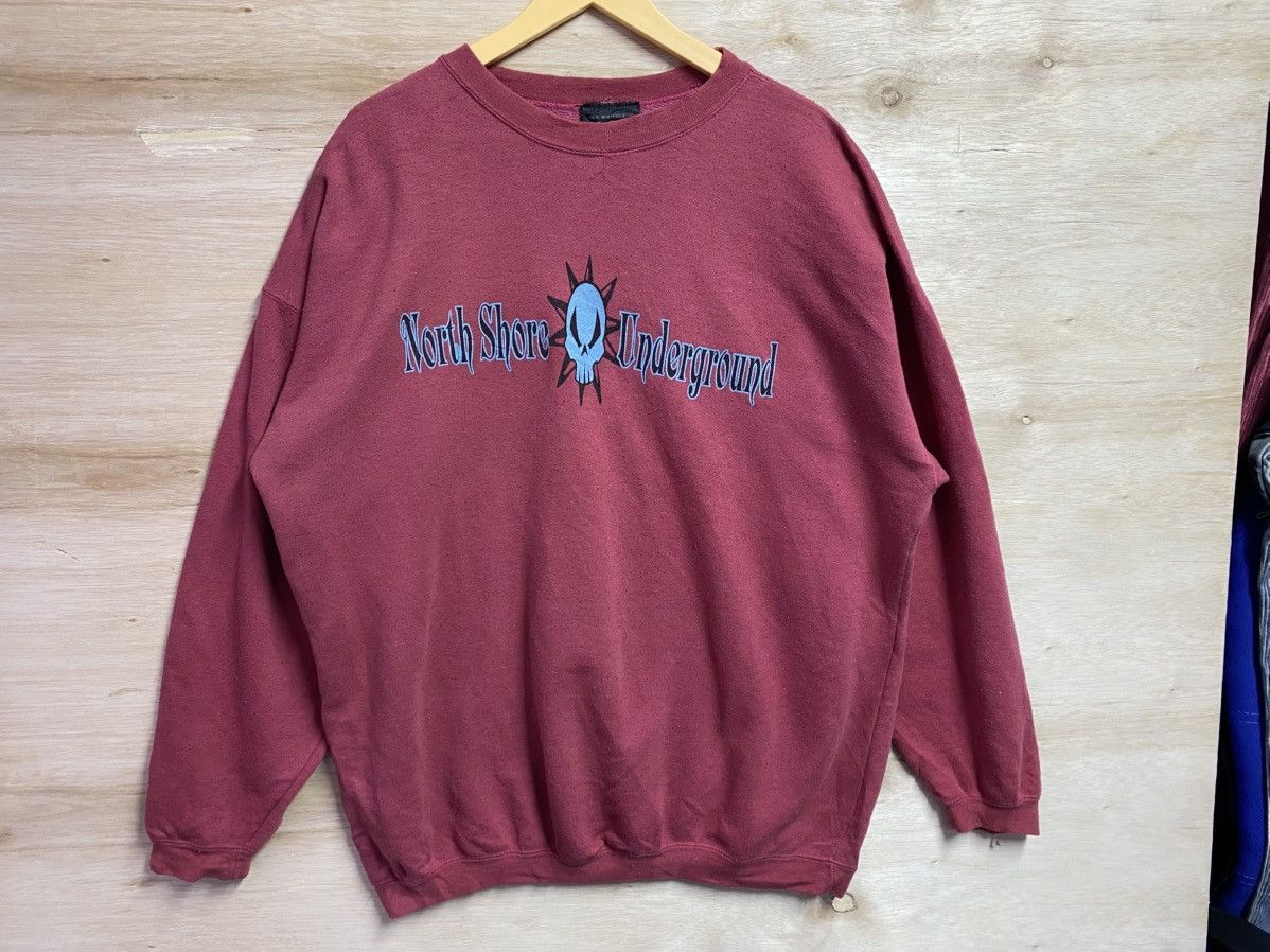 Other Vintage North Shore Hawaiian big skull surfing sweatshirt Size US XL / EU 56 / 4 - 2 Thumbnail