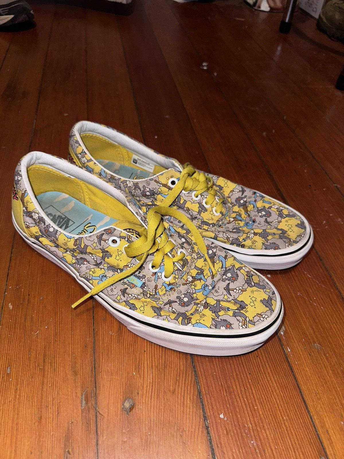 The Simpsons Itchy & newest Scratchy Vans