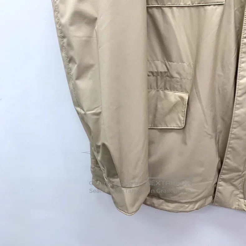 Loro Piana Loro Piana Khaki Multi-Pocket Hooded Cashmere Zip-Up Jacke Size US M / EU 48-50 / 2 - 4 Thumbnail