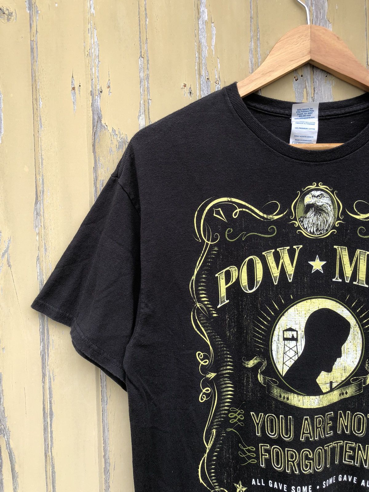 Japanese Brand Vintage Y2K POW MIA You Are Not Forgotten Tshirts Size US L / EU 52-54 / 3 - 7 Thumbnail