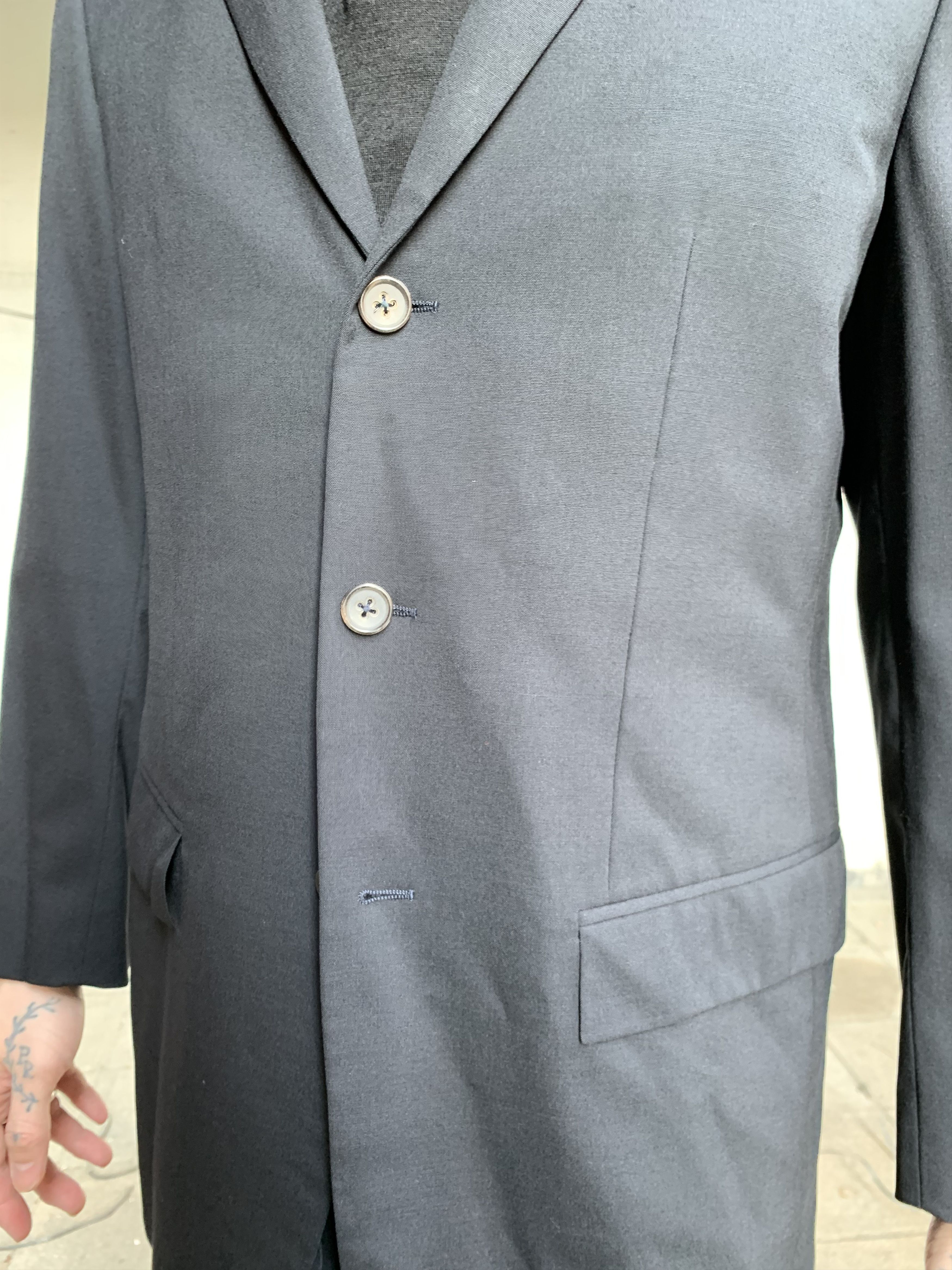 Jil Sander Jil Sander Navy Blazer Jacket Size US S / EU 44-46 / 1 - 7 Thumbnail