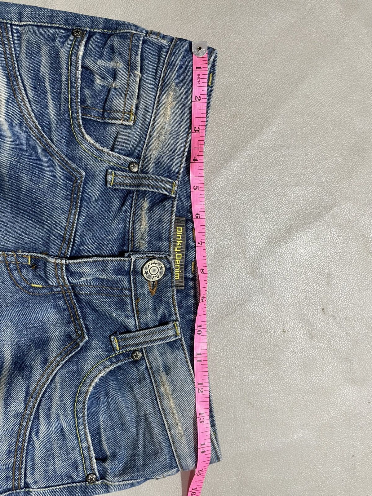 Tornado Mart Dinky jeans Flared Low rise Jeans Size US 26 / EU 42 - 10 Thumbnail