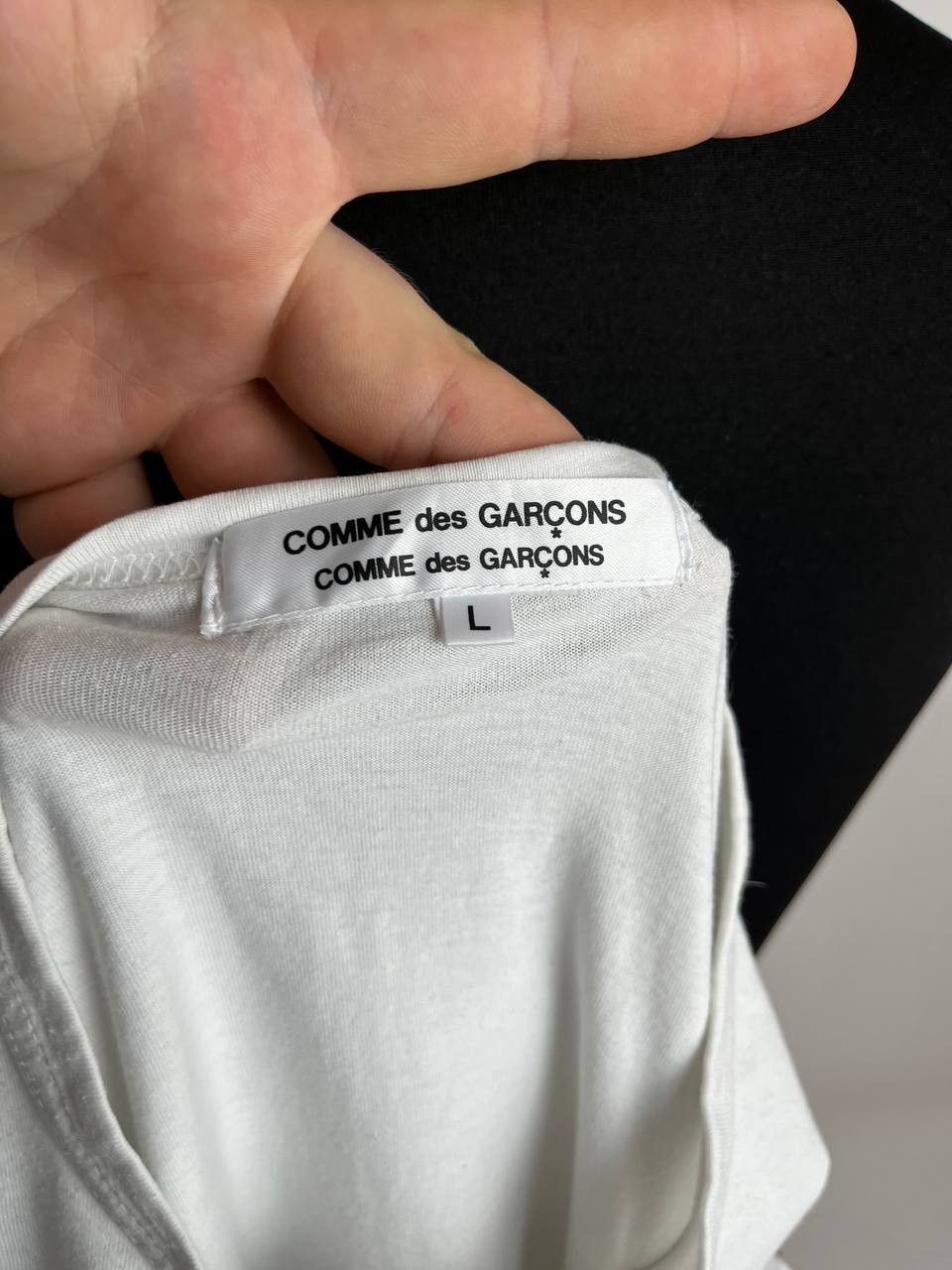 Comme des Garcons × Designer × Vintage vintage comme des garcons women star printed t shirt Size L / US 10 / IT 46 - 6 Thumbnail