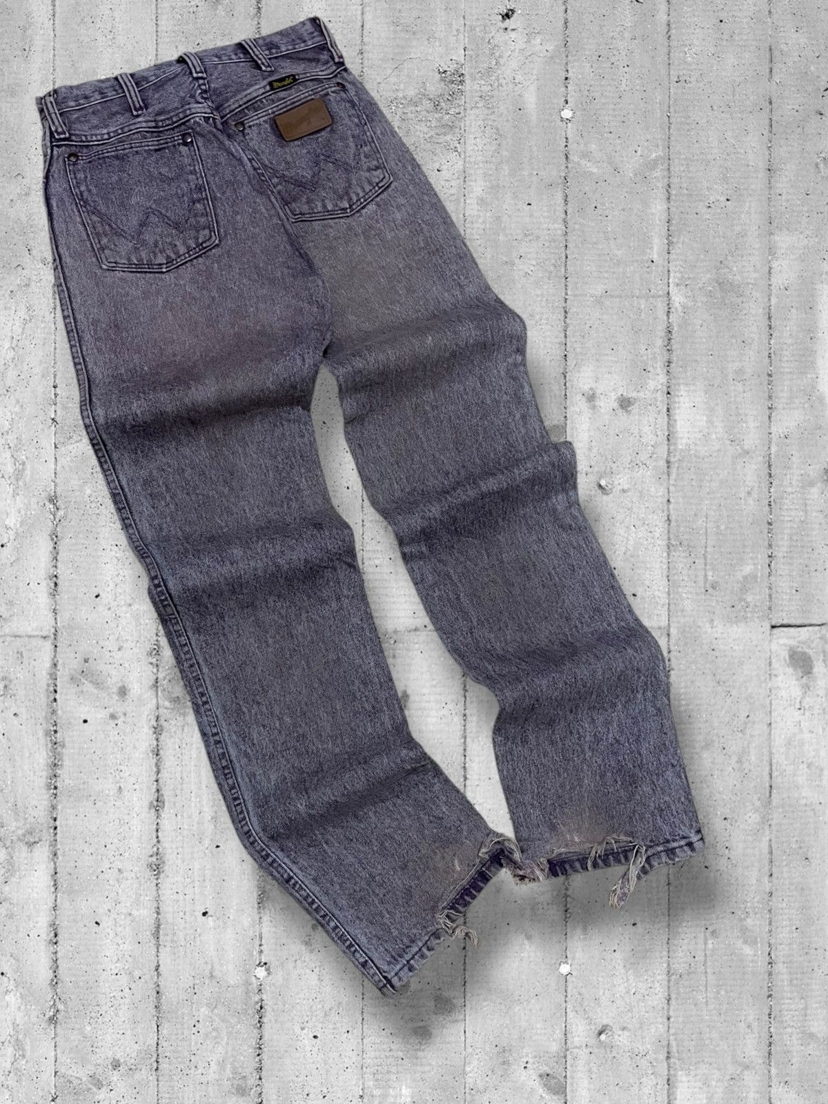 Designer × Vintage × Wrangler Og Vintage 1990s Designer Wrangler High Waist Scovill Zip Size US 27 - 11 Thumbnail