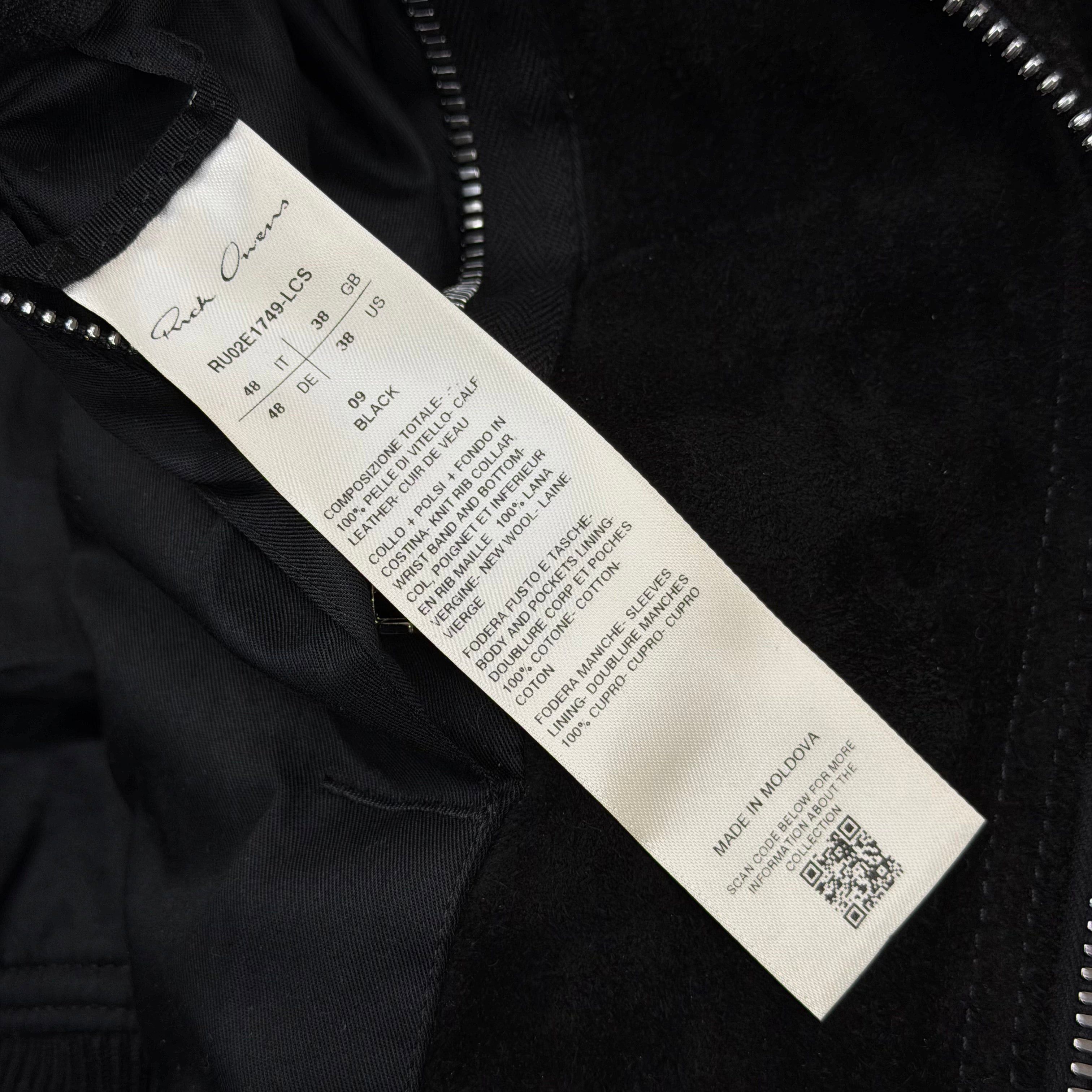 Rick Owens Rick Owens Concordians Bauhaus Suede Flight Jacket 38 (S) Size US S / EU 44-46 / 1 - 7 Thumbnail