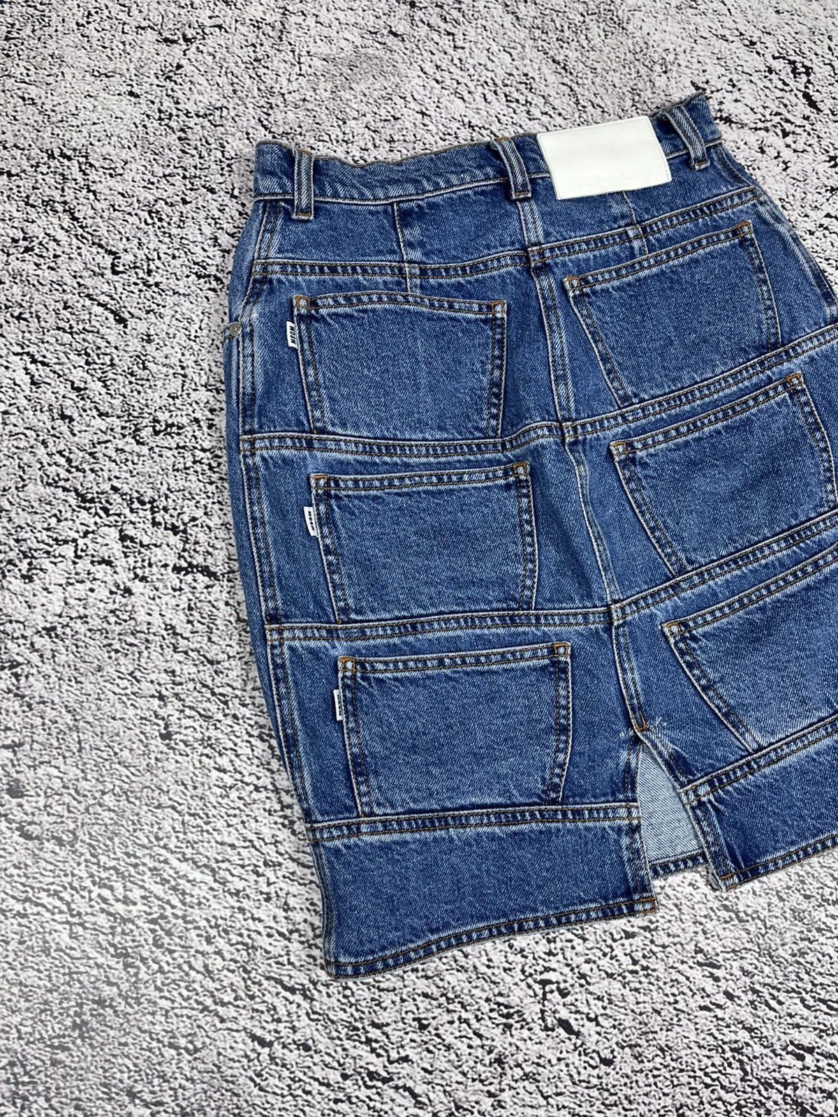 MSGM MSGM multipockets denim midi skirt size 40 Size 27" / US 4 / IT 40 - 2 Thumbnail