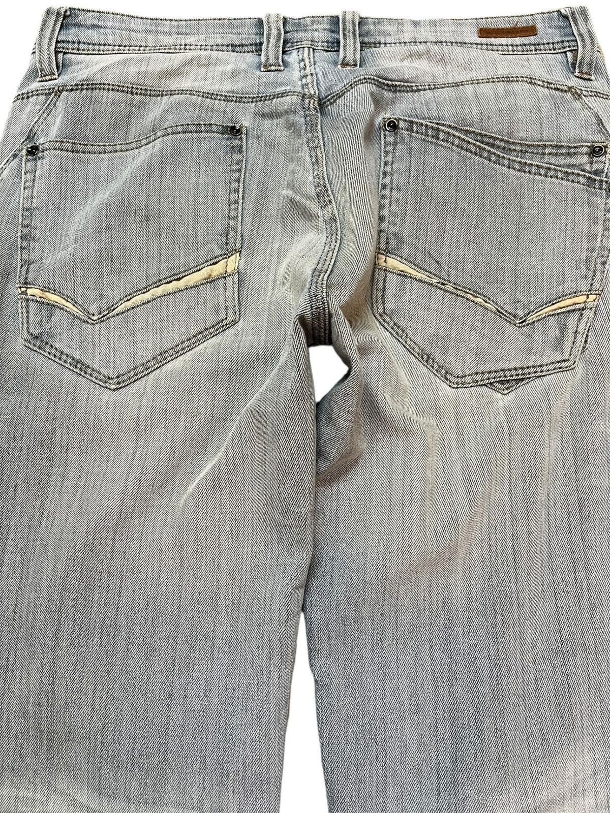 Nicole Club Vintage Nicole Club Flare Grunge Double Zipper Pocket Denim Size US 32 / EU 48 - 7 Thumbnail
