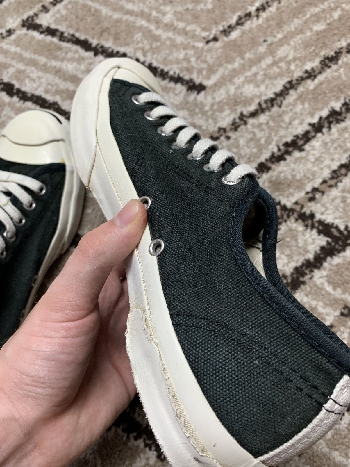 Comme des Garcons PLAY × Converse Converse Jack Purcell x CDG 2008 Collaboration Size US 6.5 / EU 39-40 - 19 Thumbnail