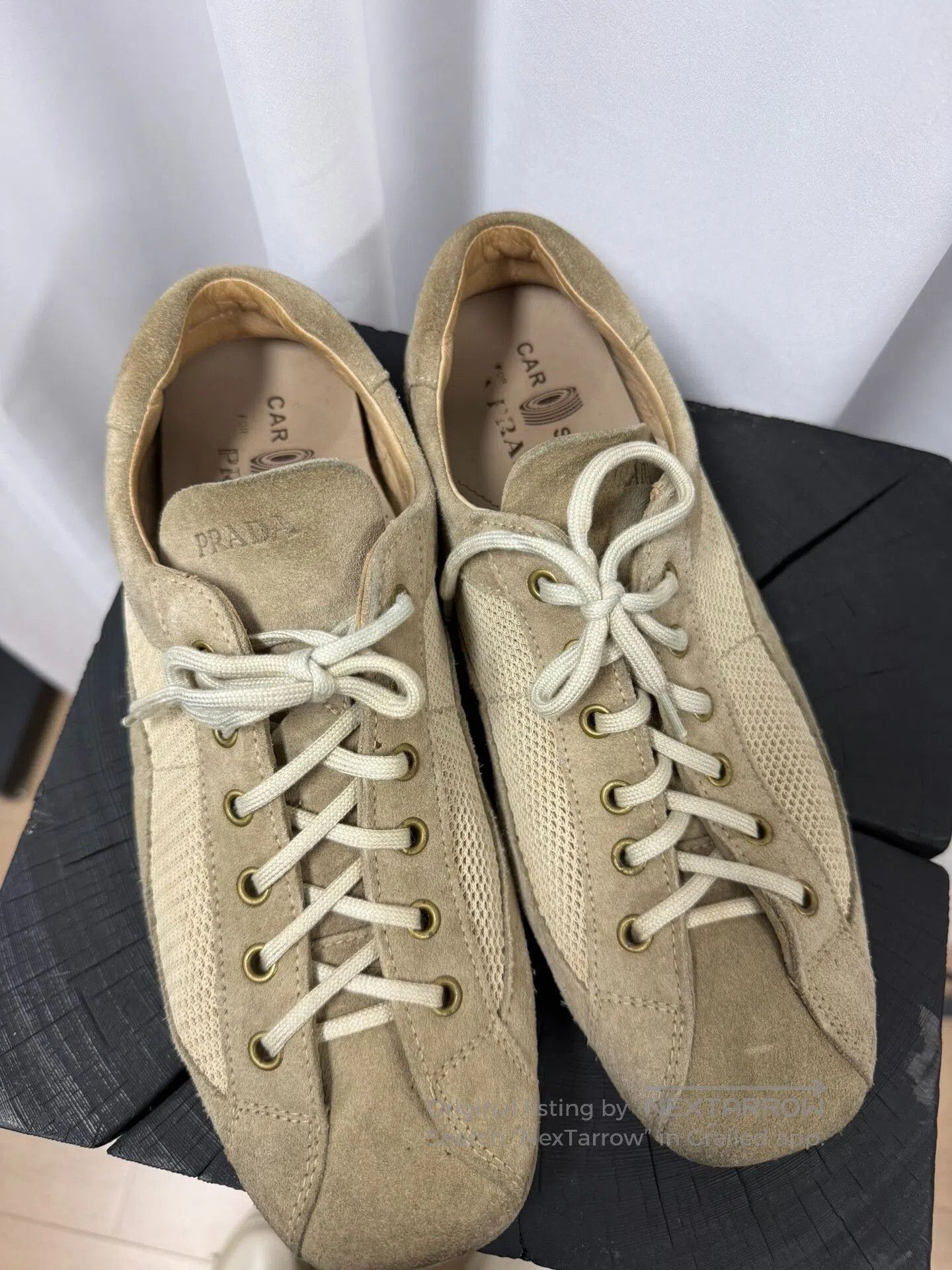 Prada PRADA Suede Racing Shoes Size 43. Size US 10 / EU 43 - 4 Thumbnail