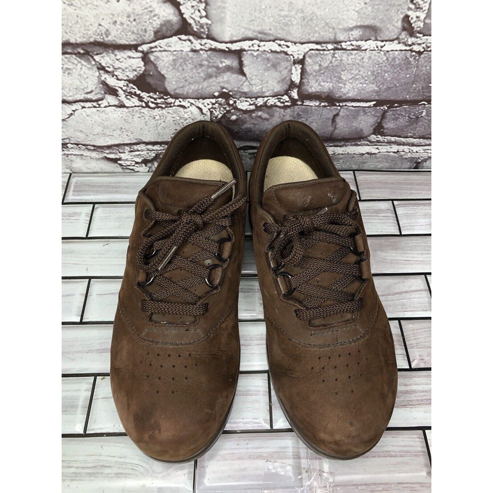 Other SAS Tripad Free Time Brown Suede Walking Lace Up Shoes Women Size US 7 / IT 37 - 2 Thumbnail