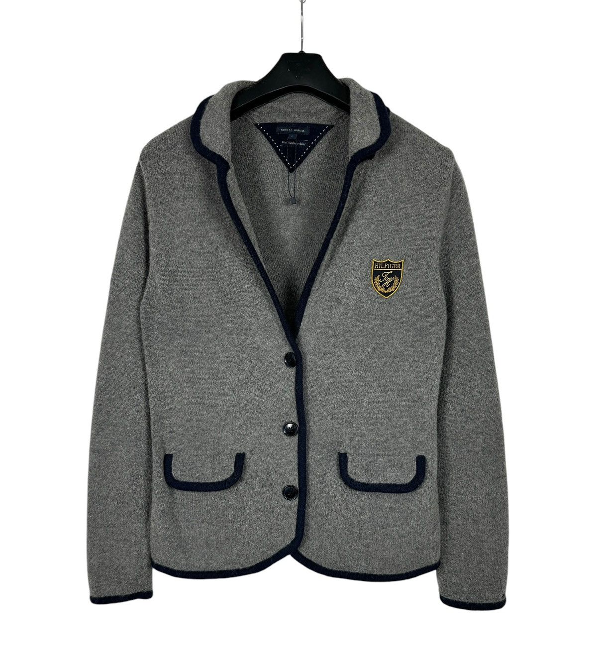 Tommy Hilfiger Tommy Hilfiger Wool-Cashmere Club Blazer size L Size L / US 10 / IT 46 - 9 Thumbnail
