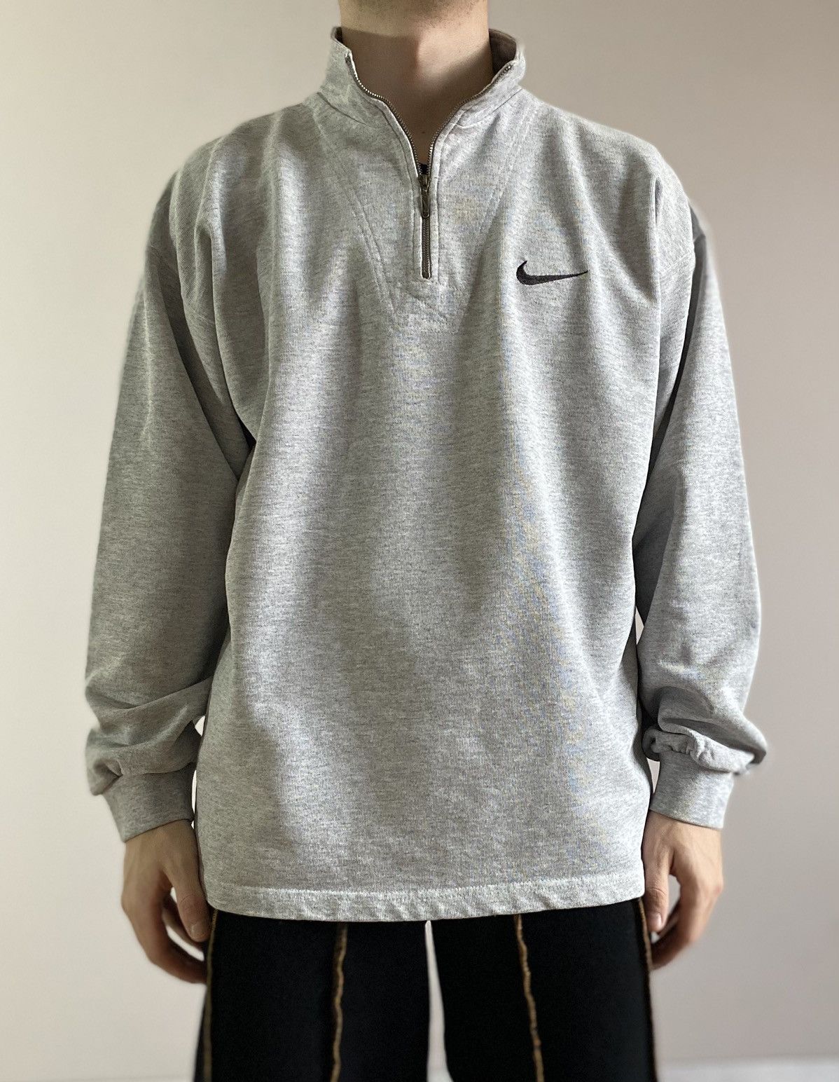 Nike Vintage Nike 1/3 Zip Sweater Size US M / EU 48-50 / 2 - 1 Thumbnail