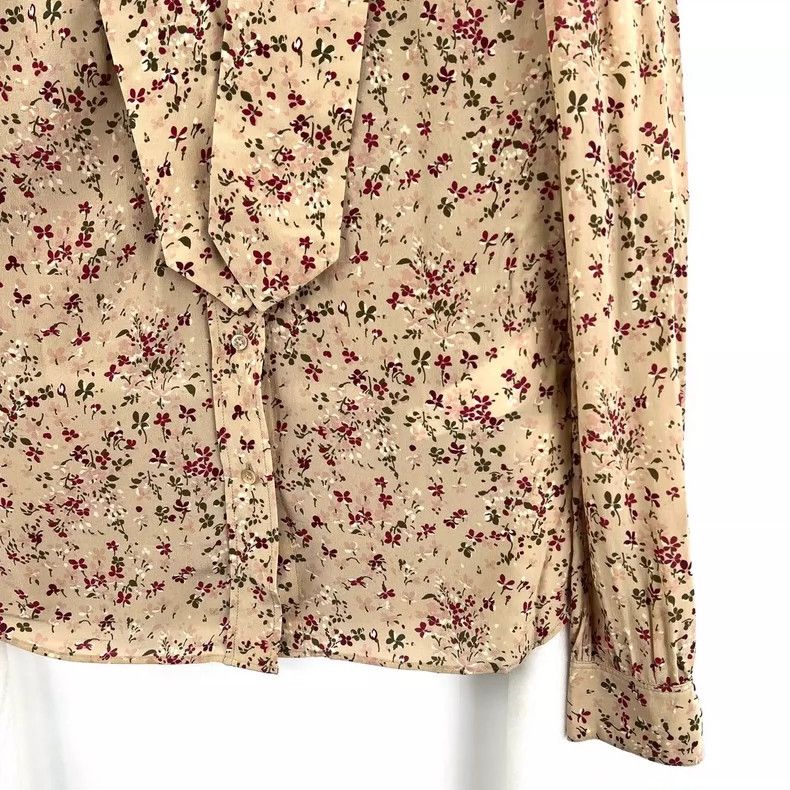 Saint Laurent Paris Saint Laurent ParisFloral Silk Shirt 2504-Nextarrow Size XS / US 0-2 / IT 36-38 - 5 Thumbnail