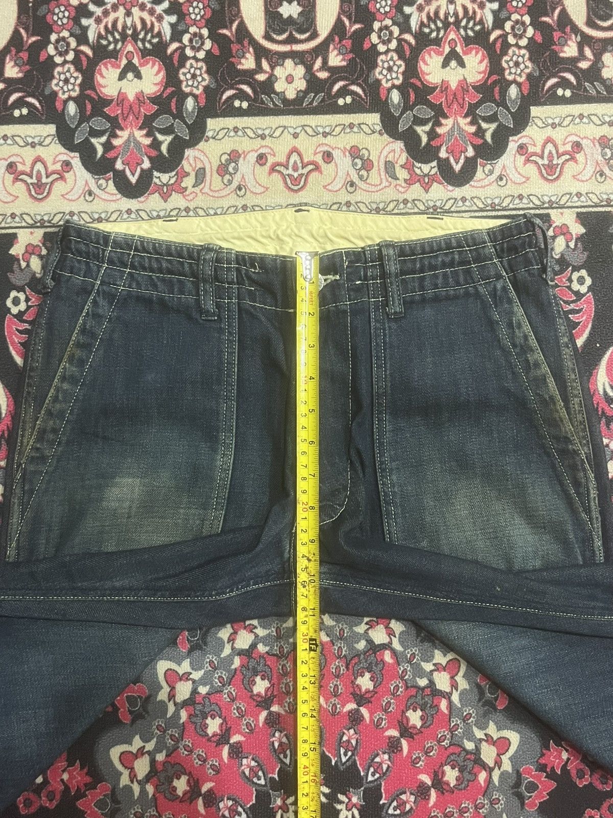 Japanese Brand Vintage Japanese Brand Raw-Tex Fatigue Jeans Pants Size US 30 / EU 46 - 11 Thumbnail