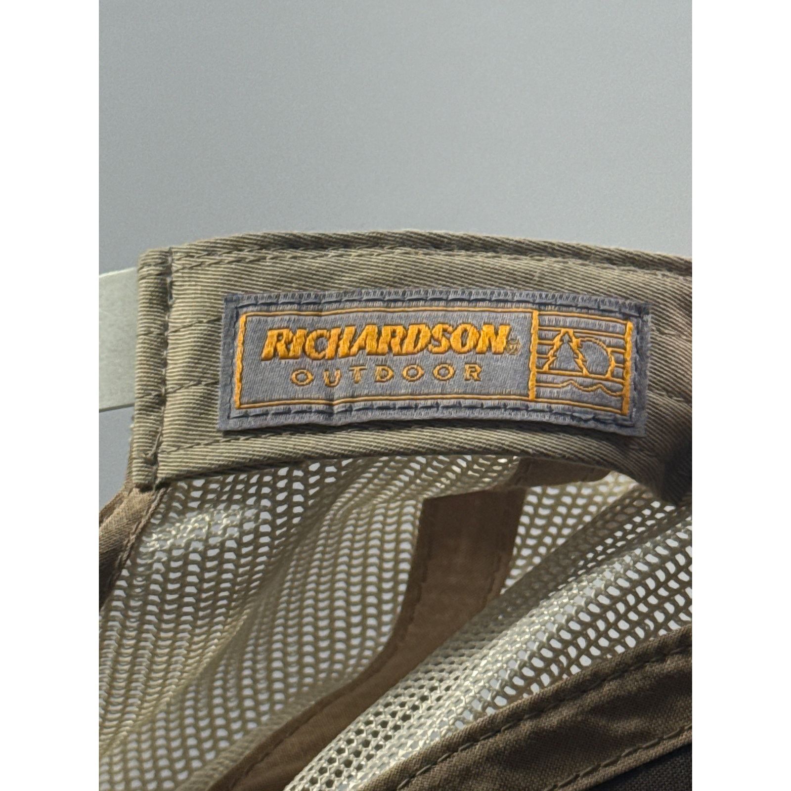 Richardson Vintage Julian CA Corduroy Trucker Hat - Retro Brown Mesh Size ONE SIZE - 7 Thumbnail
