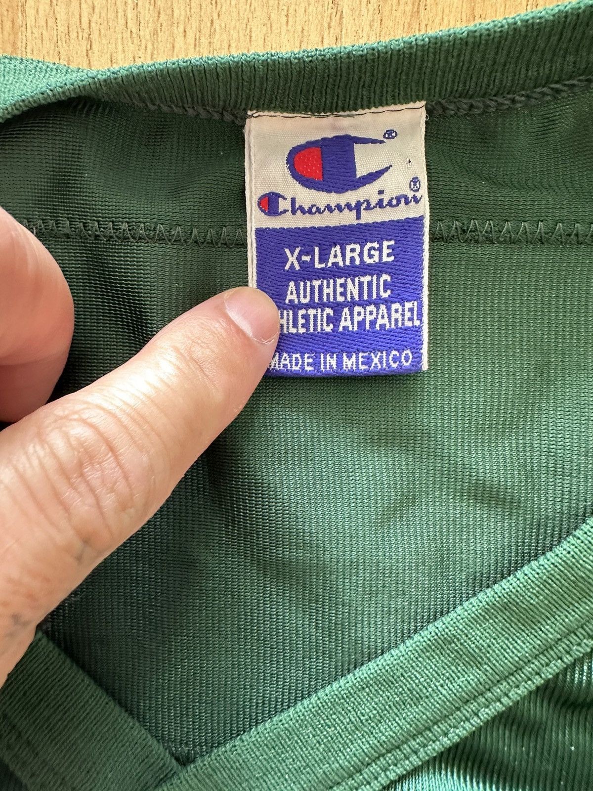 Champion × NFL × Vintage Vintage 90s Champion NFL New York Jets Chrebet Jersey Size US XL / EU 56 / 4 - 5 Thumbnail