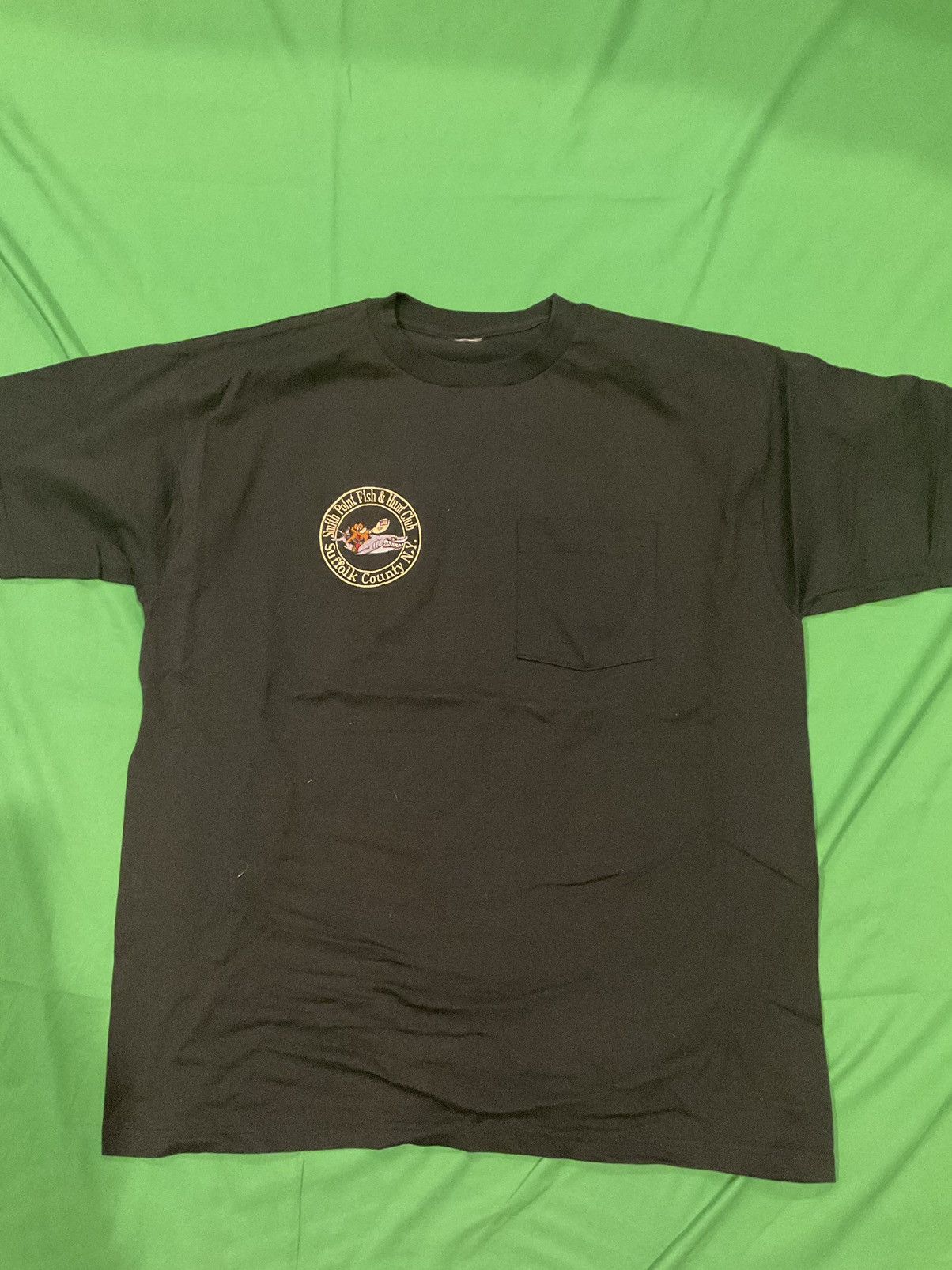 Vintage vintage Smith Point Fish & Hunt Club T-shirt Size US XL / EU 56 / 4 - 1 Thumbnail