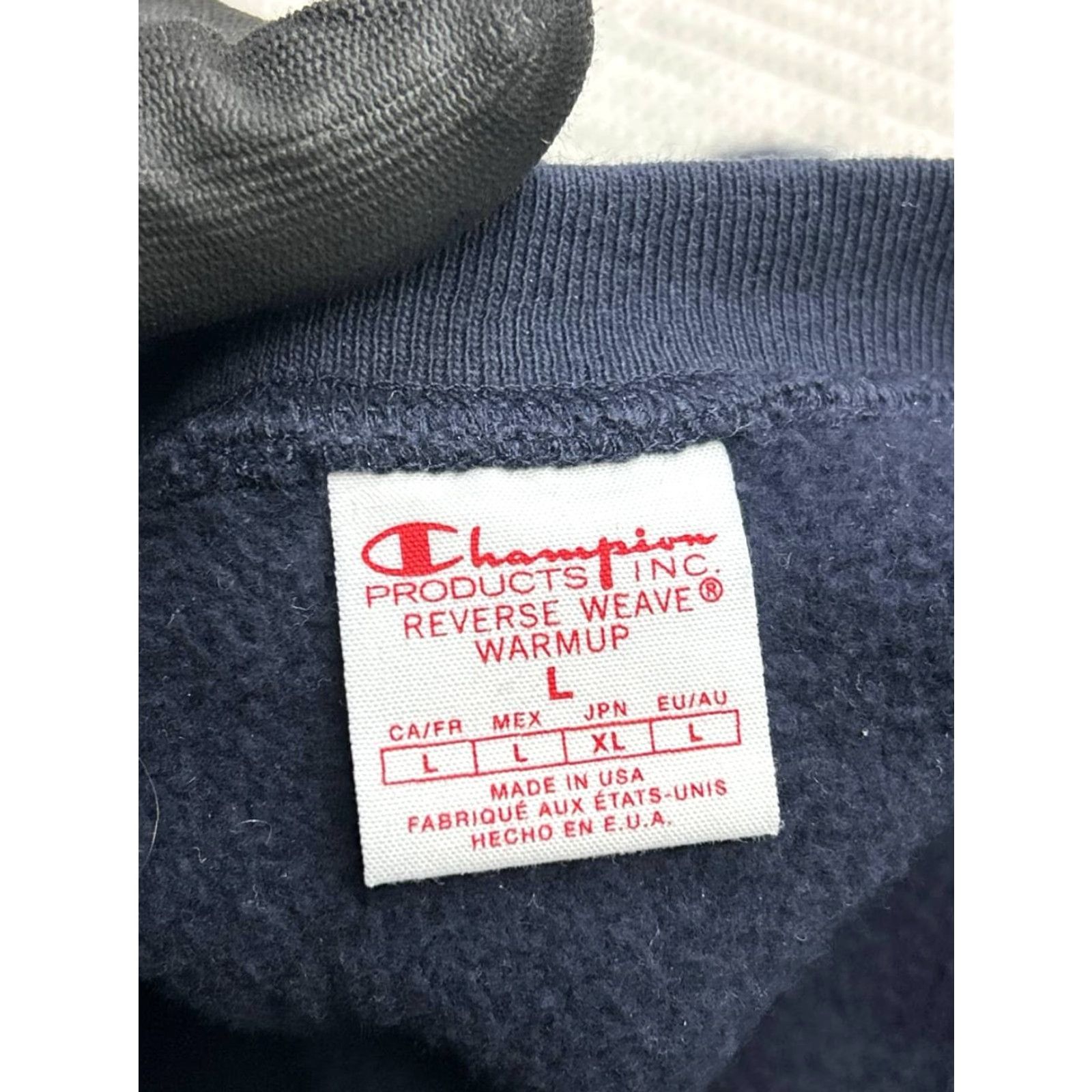 Champion Vtg Champion Reverse Weave Sweatshirt Mens Large Blue Cotton Pullover Sweatshirt Mens Large Blue Cotton Pullover Size US L / EU 52-54 / 3 - 4 Thumbnail