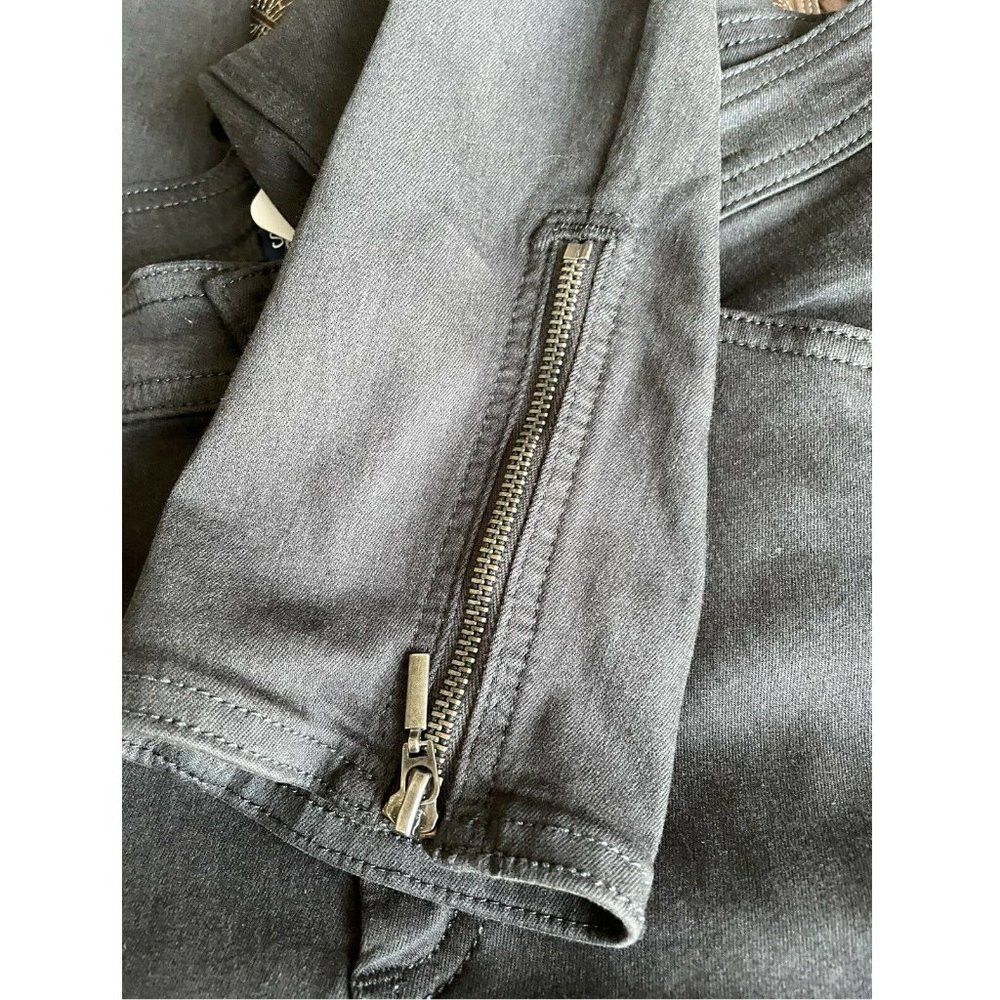 Splendid NWT New $158 Splendid Hunter Black Skinny Cargo Pants Jeans Size 31" - 6 Thumbnail