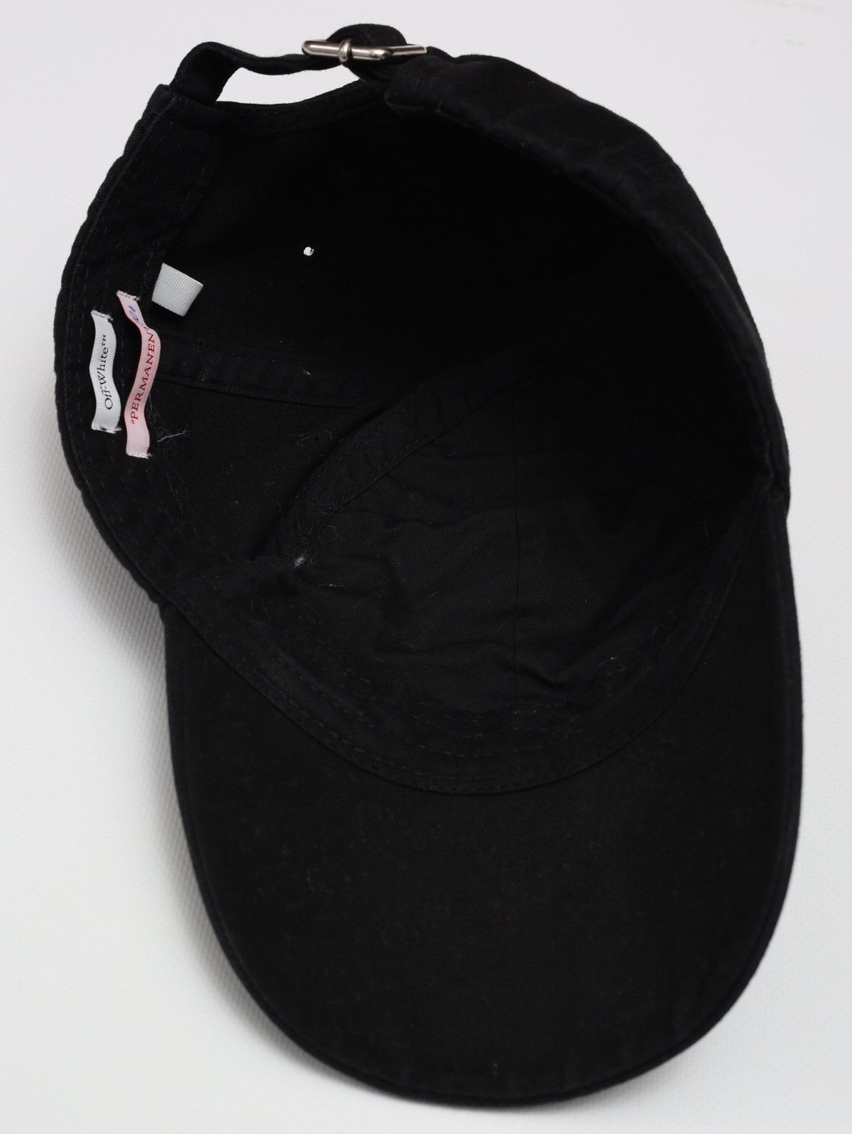 Off-White Off White Permanent Arrow Baseball Cap Black Size ONE SIZE - 9 Thumbnail