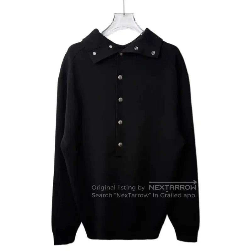 Louis Vuitton Louis Vuitton Black Cotton Blend Cardigan for Women . Size L / US 10 / IT 46 - 1 Thumbnail