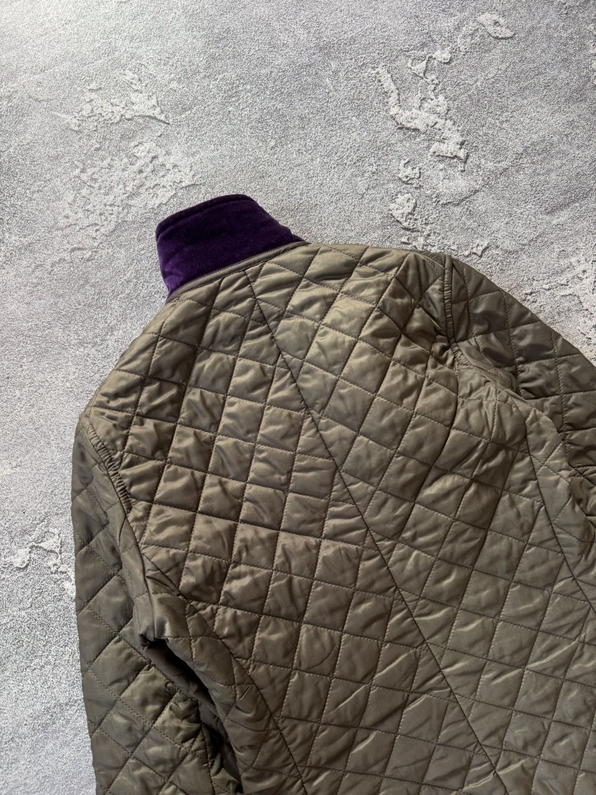 Designer Waterville 42 Italy quilted field jacket coat bomber Size M / US 6-8 / IT 42-44 - 14 Thumbnail