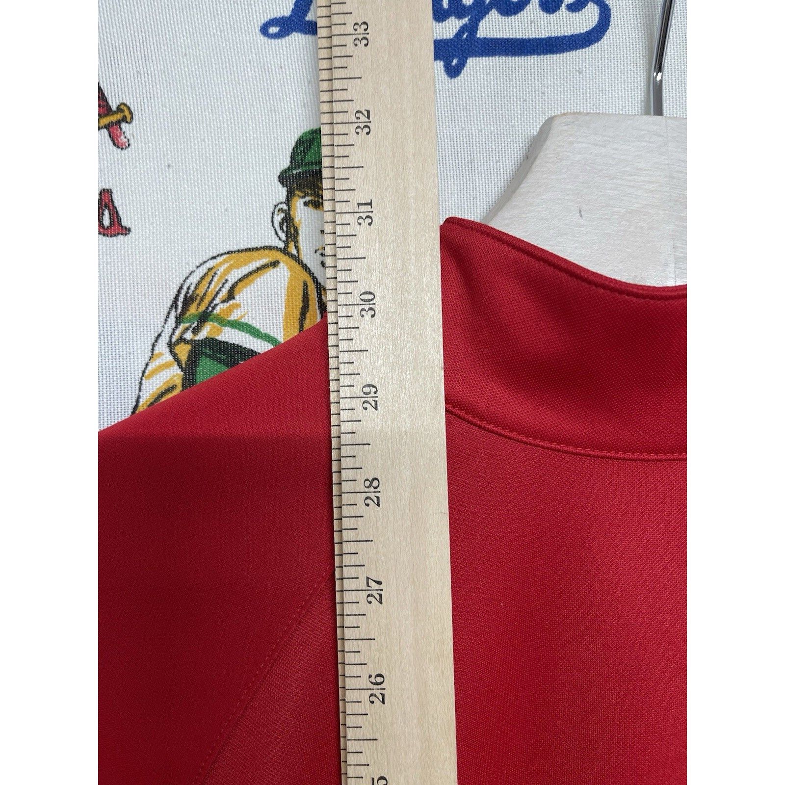 Nike VTG 90s Y2K Nike Dri-Fit Team Apparel Red 1/4 Zip S/S Shirt Size US L / EU 52-54 / 3 - 8 Thumbnail