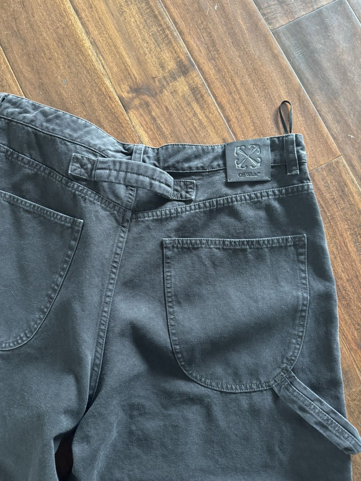 Off-White Brand New, Wide-Leg Cargo Pants Size US 36 / EU 52 - 3 Thumbnail